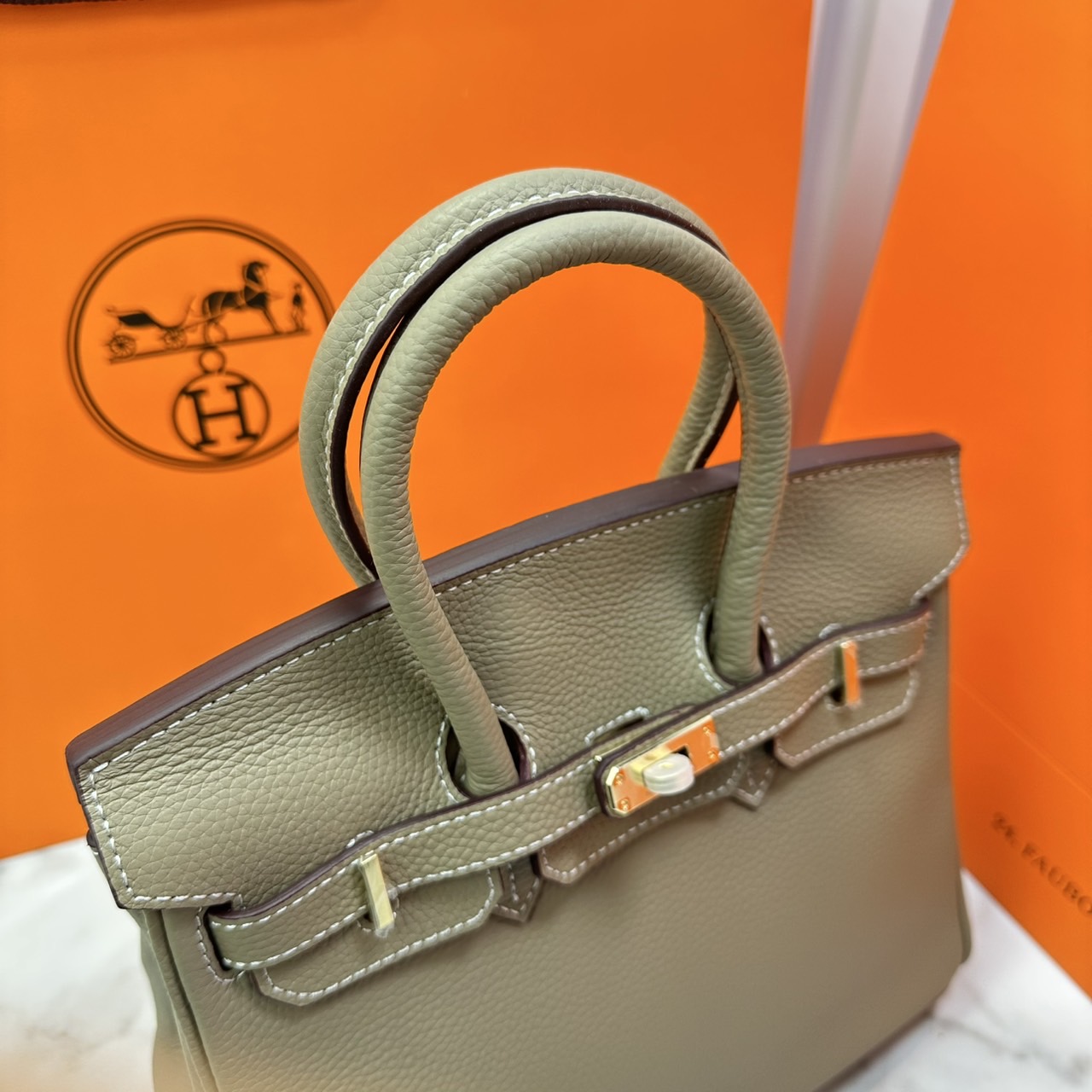 ORI หนังแท้ | Hermes Birkin 25 / Birkin 30 กระเป๋าสะพายที่สุดแห่งหรูหราลัคชู นิยามของความสง่างามเหนือกาลเวลา แบรนด์เนมในฝัน งดงามดั่งเจ้าหญิง
