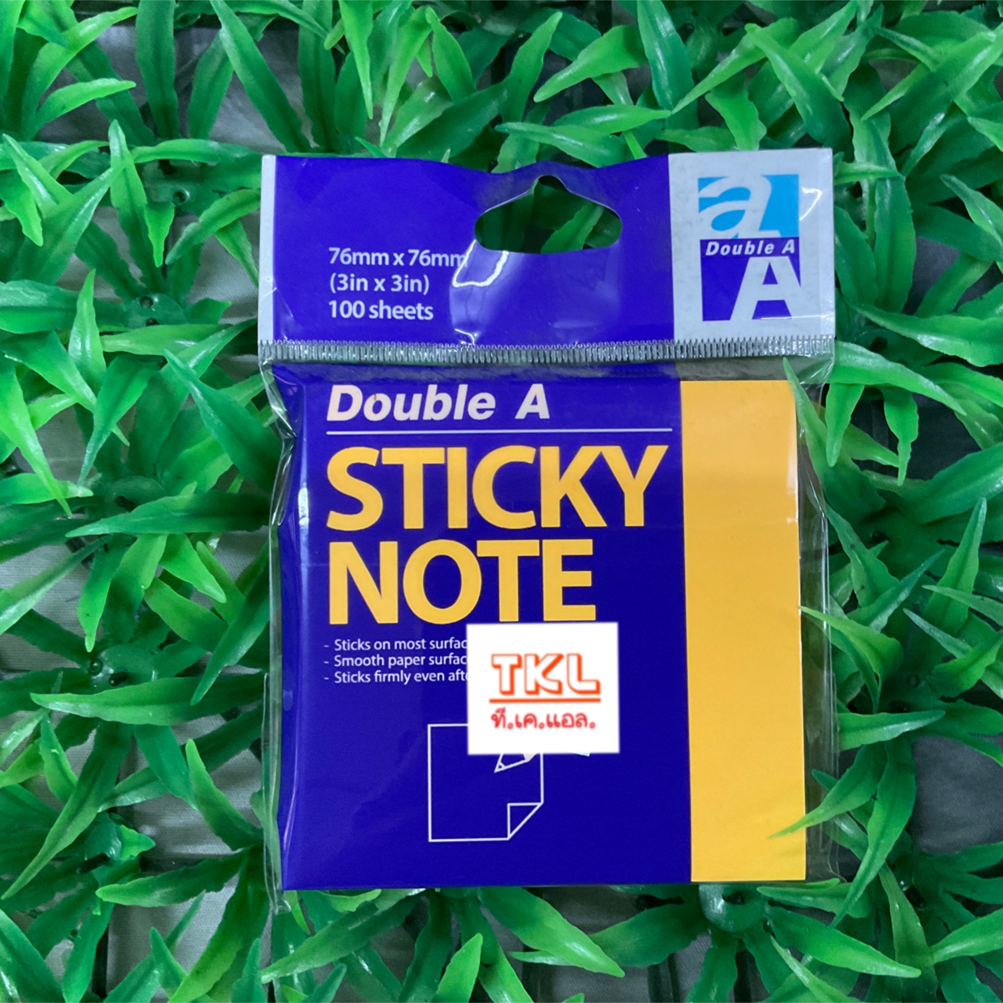 **กระดาษโน๊ตกาวในตัว Double A 3x3 นิ้ว 100 แผ่น สำเนา