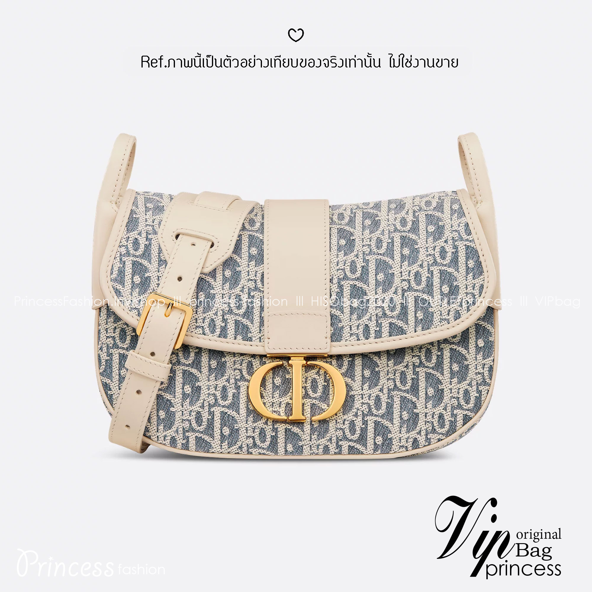 ORI หนังแท้ | DIOR Satchel Medium 30 Montaigne Dior Oblique jacquard fabric กระเป๋าสะพายไอเทมใหม่ประจำ Fall 2025 ยกระดับไลน์ 30 Montaigne ด้วยดีไซน์แบบแคชชวลที่เสริมด้วยรายละเอียดสุดประณีตบรรจง จากผ้าแจ็กการ์ดลาย