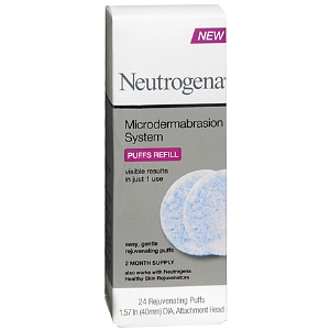 (Pre-order) Neutrogena Microdermabrasion System Puff Refills 1 set