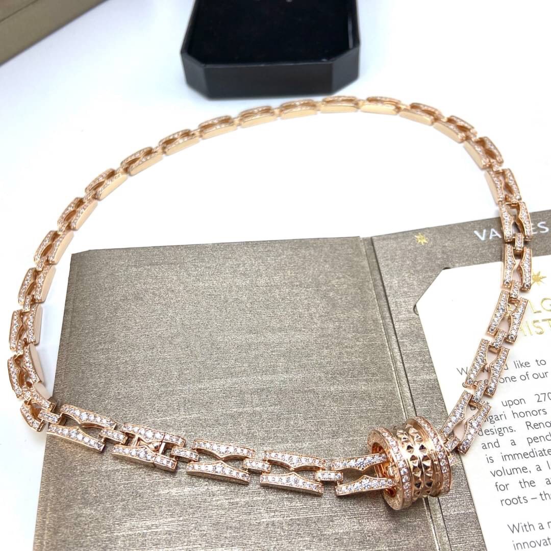 BVLGARI Necklace B.zero1 46cm สร้อยคอบุลการี ภาพสินค้าถ่ายจากงานขายจริง ใช้งานต่างประเทศได้