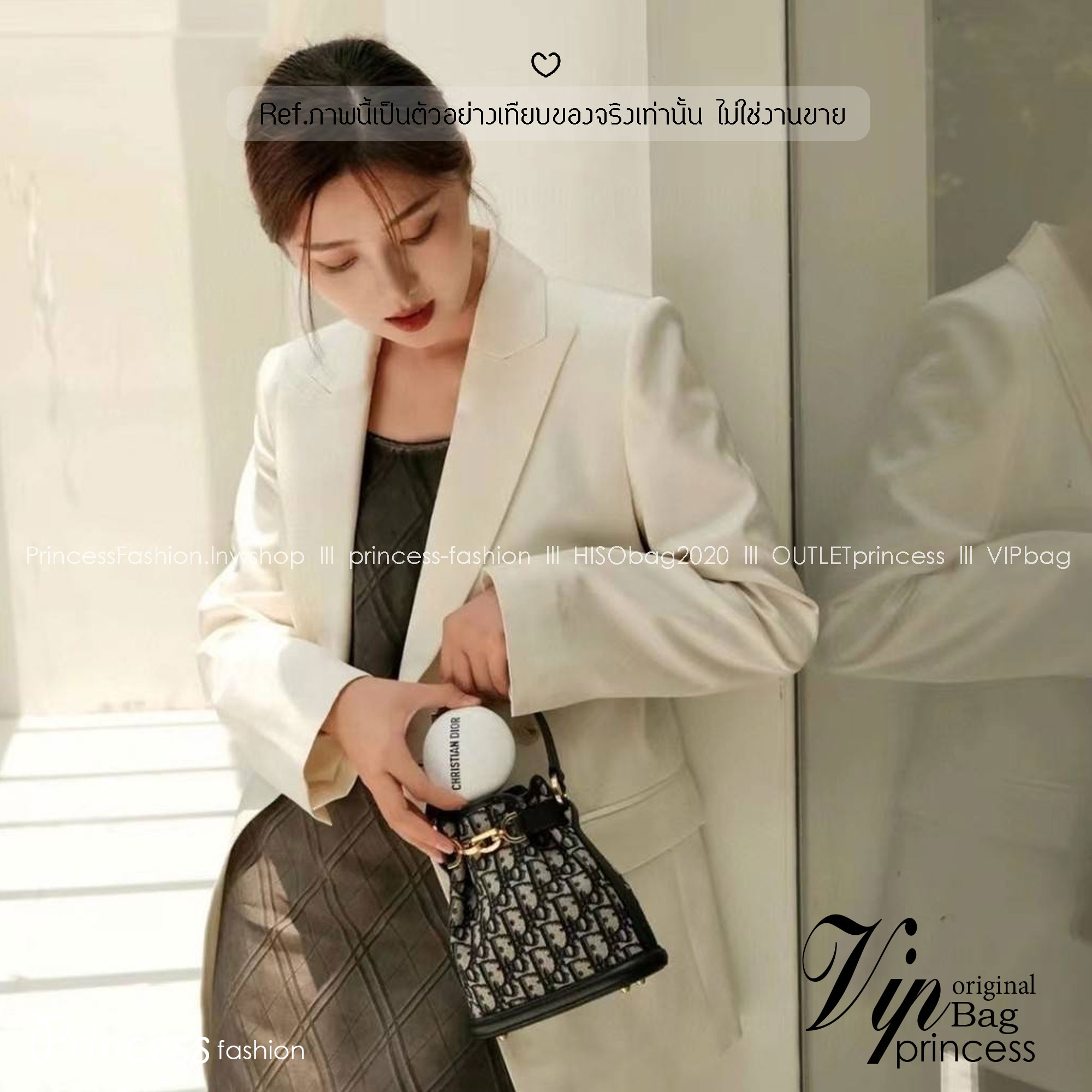 DIOR Small C'est Bag Oblique Jacquard กระเป๋าสะพายสุดคลาสสิค ดีไซน์หรู ไซส์เล็กกะทัดรัด ใช้งานง่าย สะพายได้ทุกโอกาส ไอเท็มร้อนแรง ดีเทลสวยไม่ซ้ำใคร