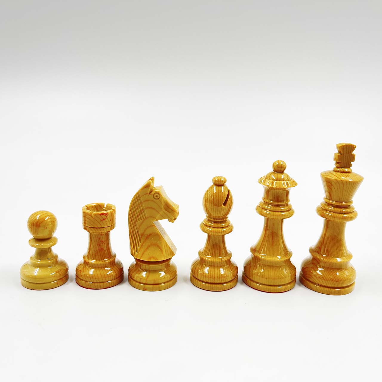 ตัวหมากรุกสากล German Knight ไม้Rose wood เคลือบผิวอะคริลิก