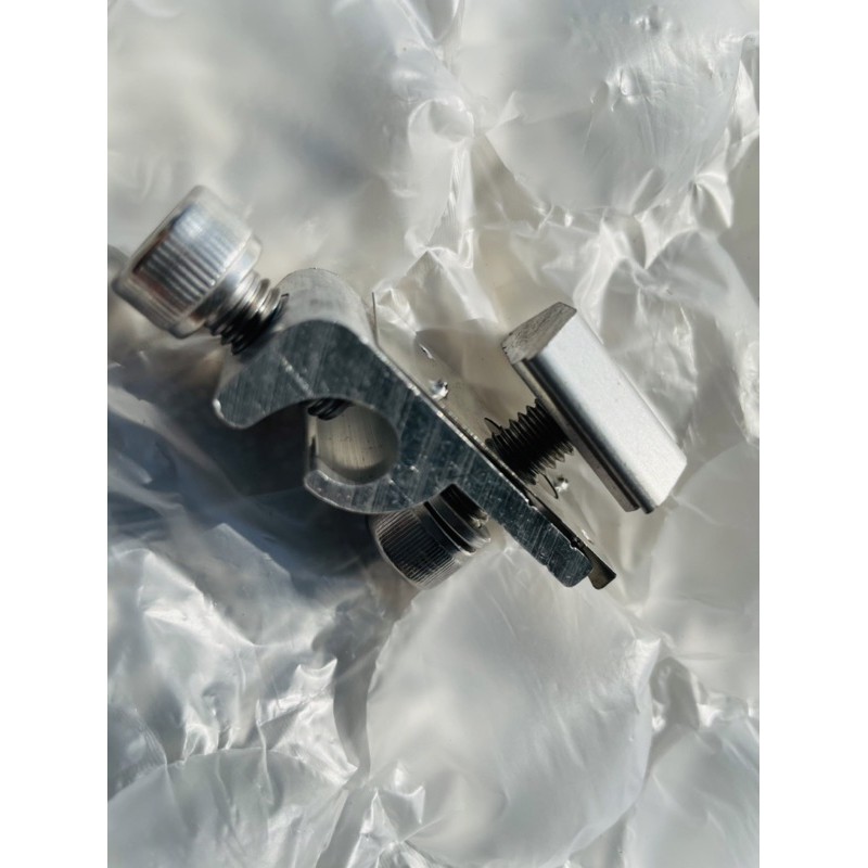 Ground lug คลิปล็อกสายกราวด์ สำหรับยึดสายดินกับโครงสร้างราง