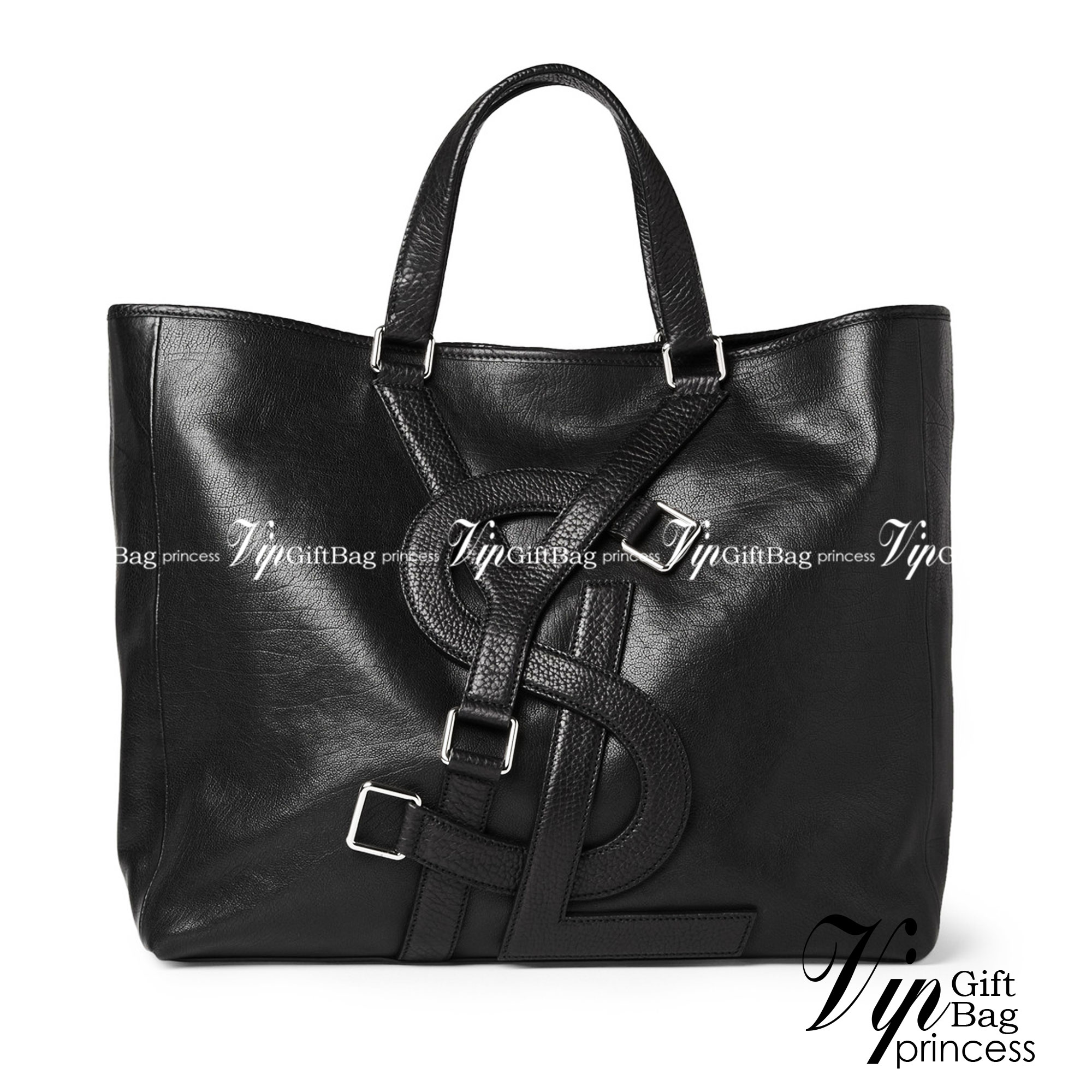 YSL Vavin Tote in Black Classic Leather / YSL SHOPPING E/W IN SUPPLE LEATHER รุ่นหนังเงา กระเป๋าทรงโท้ทใบใหญ่ หน้าโลโก้ใหญ่โดดเด่น ช่องกว้างใช้งานง่าย ภายในโล่งกว้างมาก ใส่ของได้สบาย หิ้วไปเที่ยวต่างจังหวัด สะพายไปต่างประเทศตามใจ!! เลิศตรงที่ดีไซน์ใบนี้เป