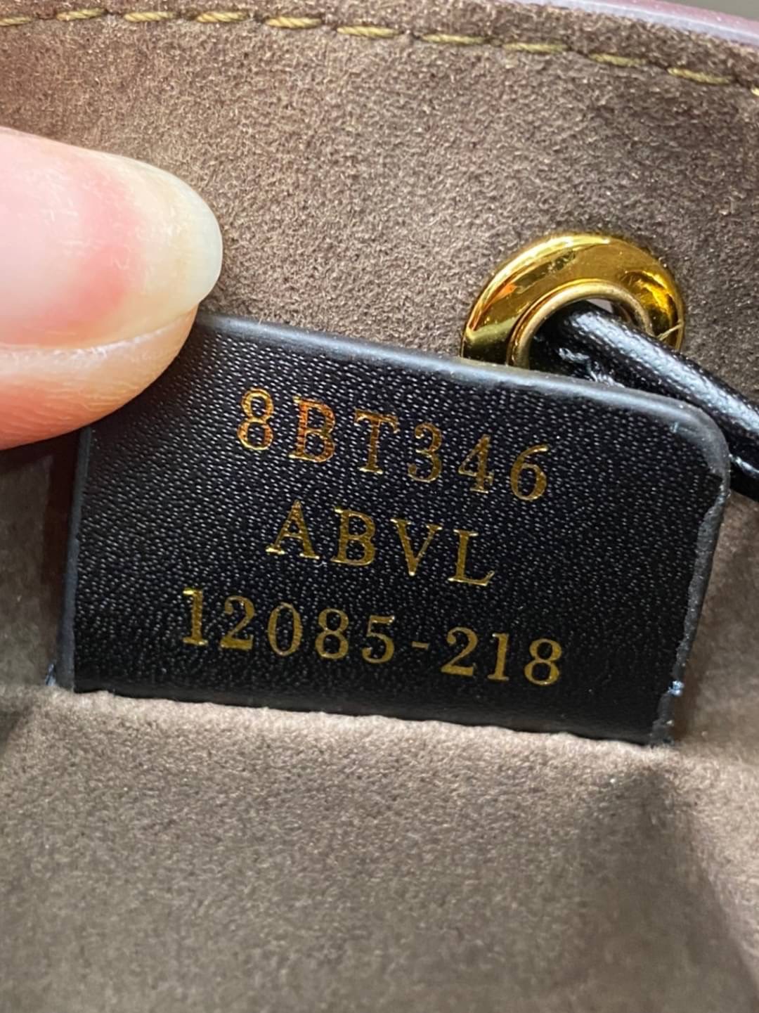 FENDI Mon Tresor Brown leather mini bag / FENDI Bucket Bag กระเป๋าสะพายทรงบัคเก็ต ไซส์มินิ รุ่นยอดนิยม เกรดออริ 1:1 ใช้ต่างประเทศได้