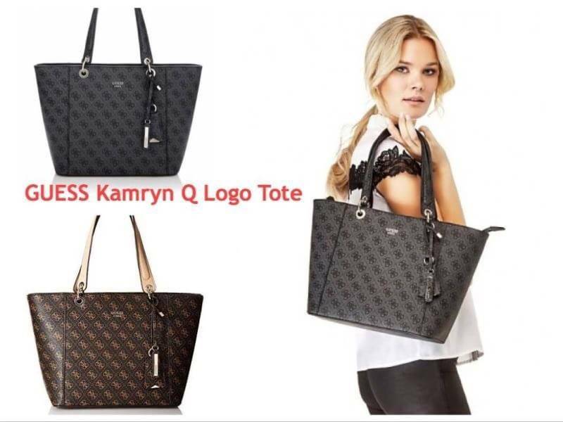 GUESS Kamryn Q Logo Tote สไตล์คลาสสิค ฐานกว้างตั้งอยู่ทรง วัสดุหนังpuลายsignature แบรนด์รอบใบ เปิดปิดด้วยซิปเดียวด้านบน ใช้งานง่าย บุด้วยผ้าสกรียโลโก้ มีช่องเล็กและช่องซิปแยกใช้งานเป็นสัดส่วน ประดับtagโลหะหุ้มหนังเป็นดีเทล ใบใหญ่ใส่นิตยสาร และของใช้ประจำว