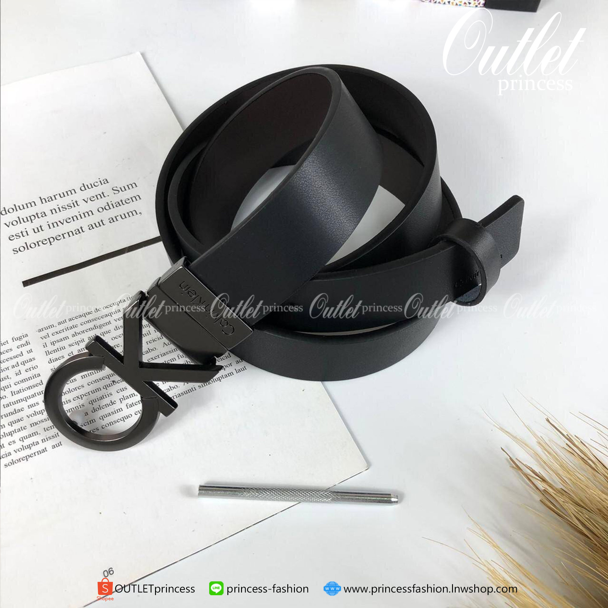 ของแท้ 100% Calvin Klein Leather Belt & Wallet Set เซตสุดคุ้ม ซื้อ 1 ได้ ถึง 3 จะมอบเป็นของขวัญหรือใช้เองก็แนะนำเลยค่าา