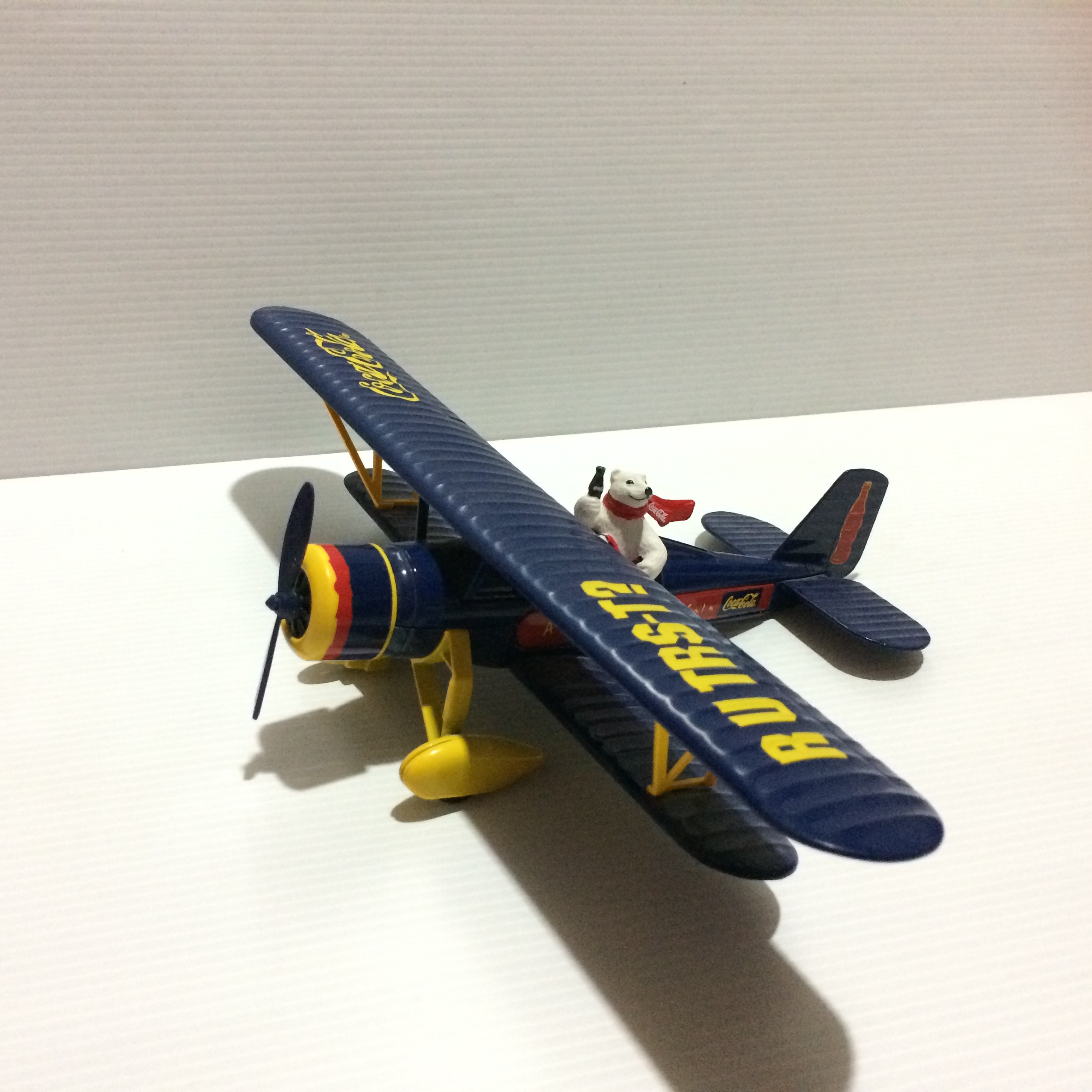 ERTL Vintage 1996 Diecast Coca Cola Airplane Coin Bank เหล็กทั้งลำ มือสองสภาพดีค่ะ