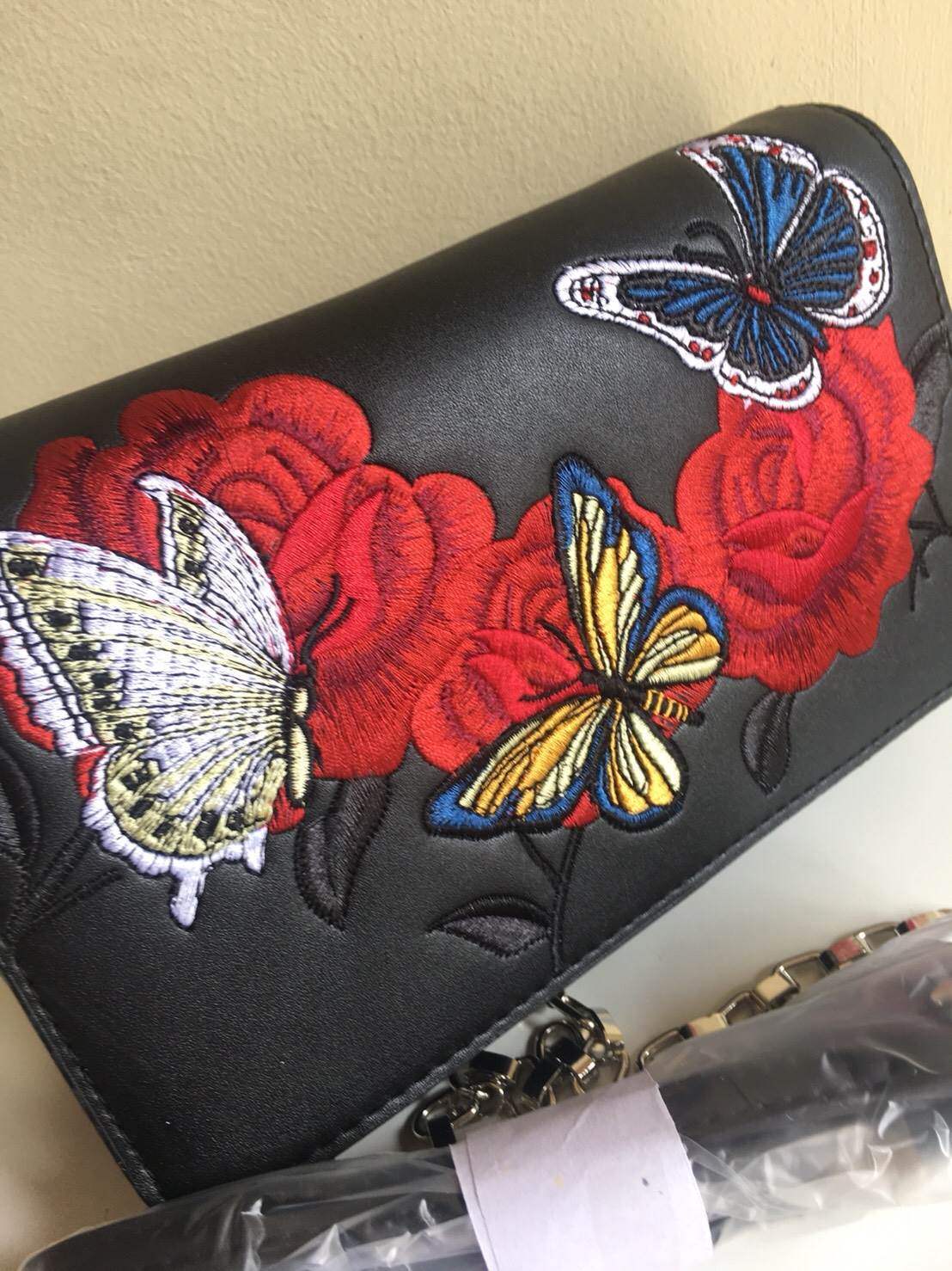 Pedro EMBROIDERED CROSSBODY