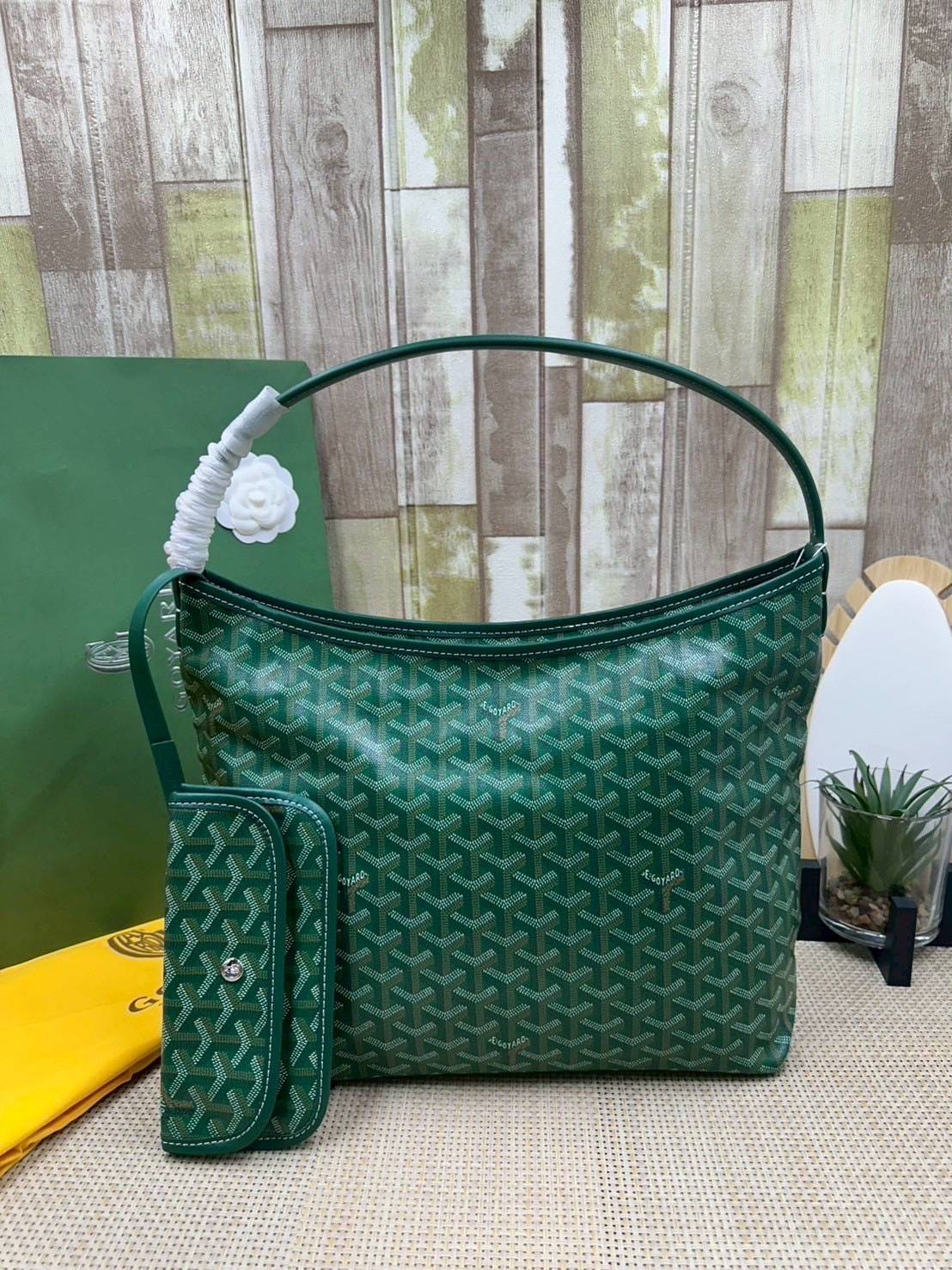 พร้อมส่ง 8 สี ORI หนังแท้ | Goyard Bohème Hobo Bag กระเป๋าสะพายทรงโฮโบ สะท้อนถึงความเบา ความยืดหยุ่น เปิดปิดแบบซิป สะดวกสบายขึ้น