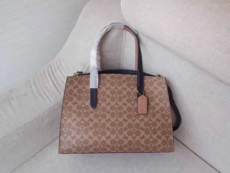 COACH Signature Charlie Medium Satchel พร้อมส่ง 2 สี