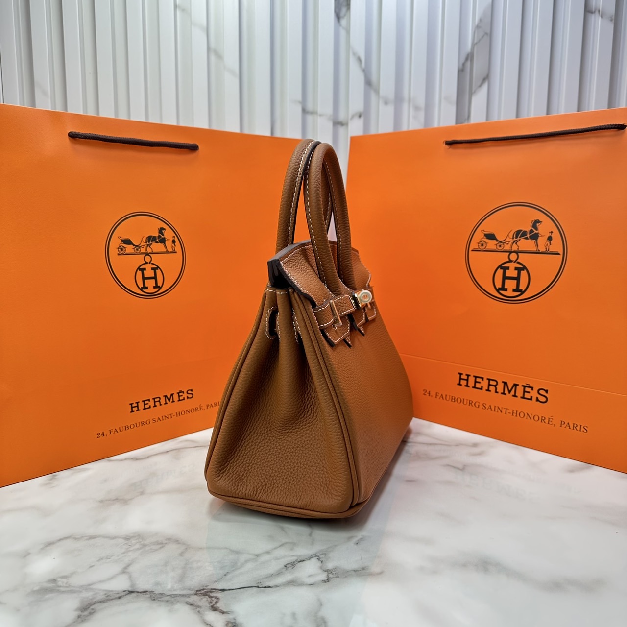 ORI หนังแท้ | Hermes Birkin 25 / Birkin 30 กระเป๋าสะพายที่สุดแห่งหรูหราลัคชู นิยามของความสง่างามเหนือกาลเวลา แบรนด์เนมในฝัน งดงามดั่งเจ้าหญิง