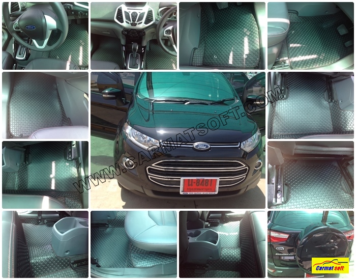 พรมปูพื้นรถยนต์ Ford Ecosport พรมกระดุมEVAเต็มคัน