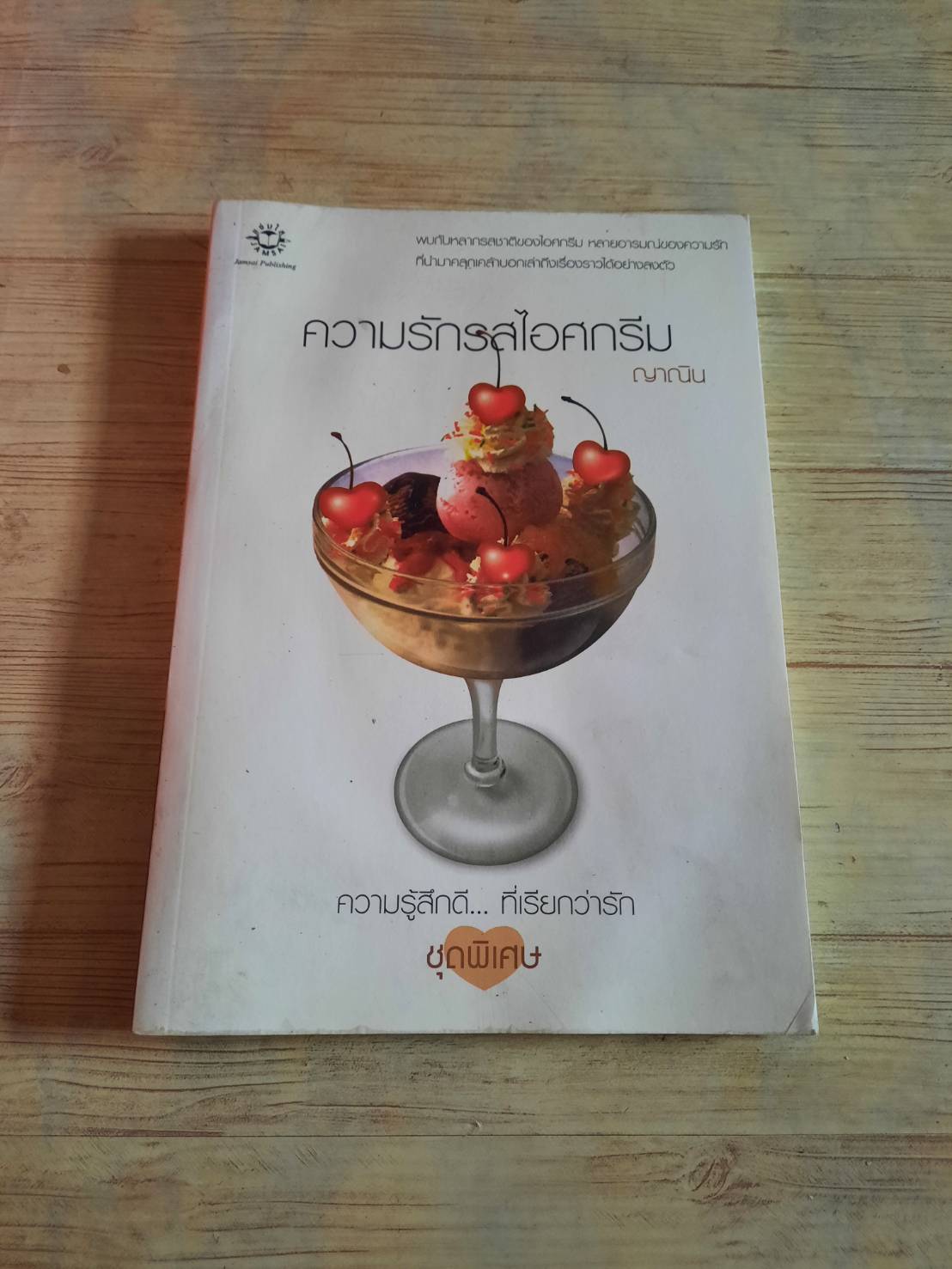 ความรักรสไอศกรีม พิมพ์ครั้งที่ 3 ญาณิน เขียน