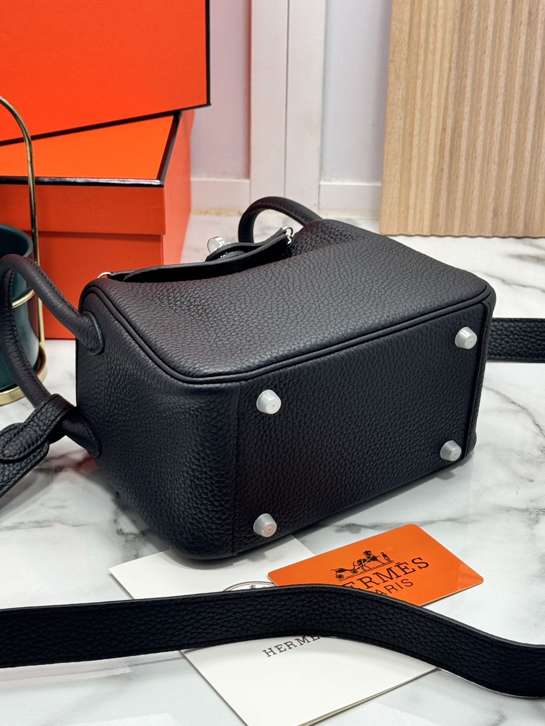ORI หนังแท้ | HERMES lindy 19cm กระเป๋าสะพาย นิยามความหรูหราระดับมาสเตอร์พีช 🤍 สินค้าเกรดออริจินอล หนังแท้
