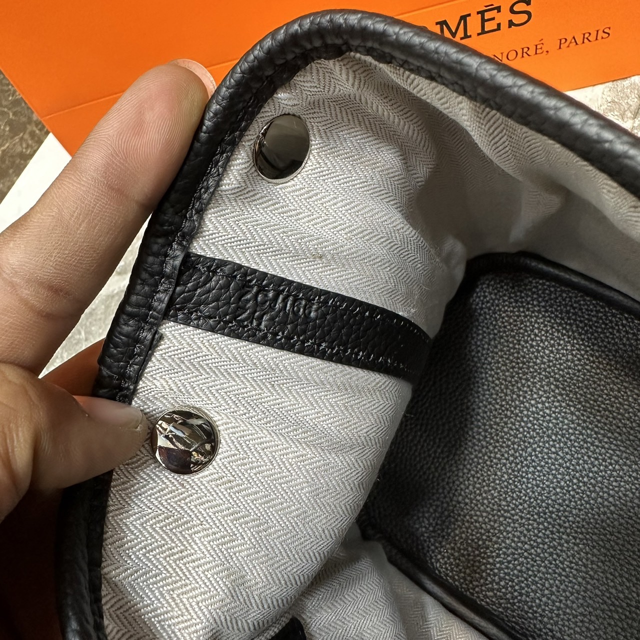 HERMES Garden Party 30 bag กระเป๋าทรงโท้ทแบรนด์หรู เอกลักษณ์ของความสง่างาม เกรดออริ สลับแท้ 1:1 ใช้งานต่างประเทศได้