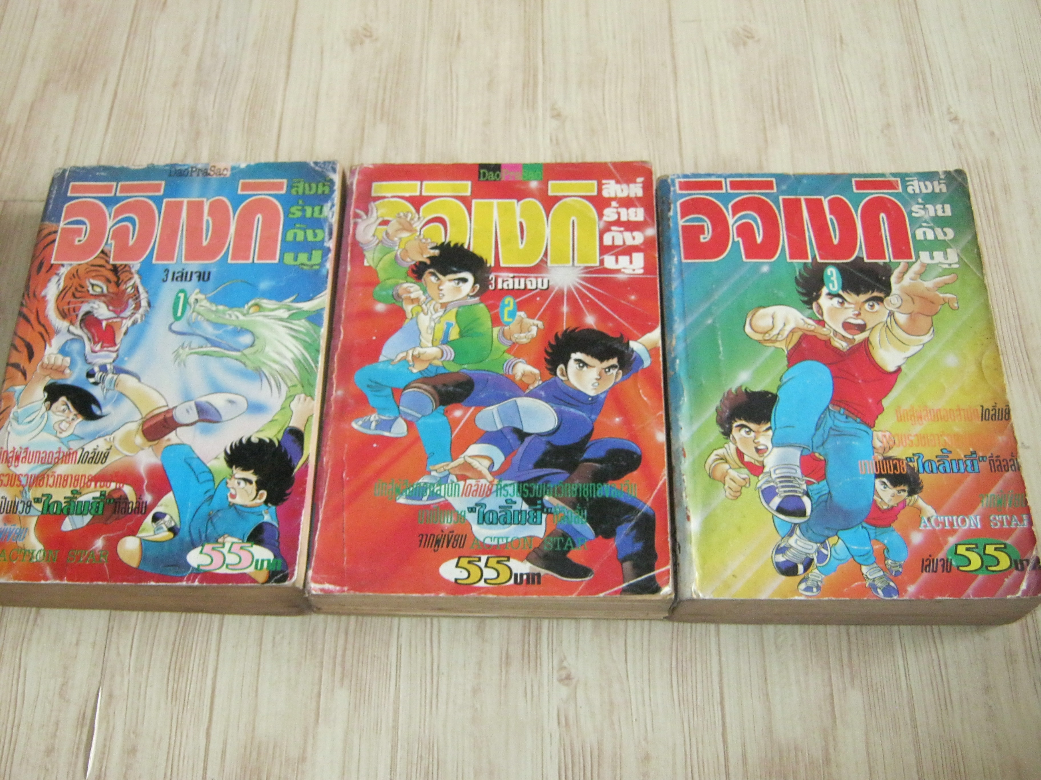 อิจิเงกิ สิงห์ร้ายกังฟู ครบชุด 3 เล่มจบ***สินค้าหมด***