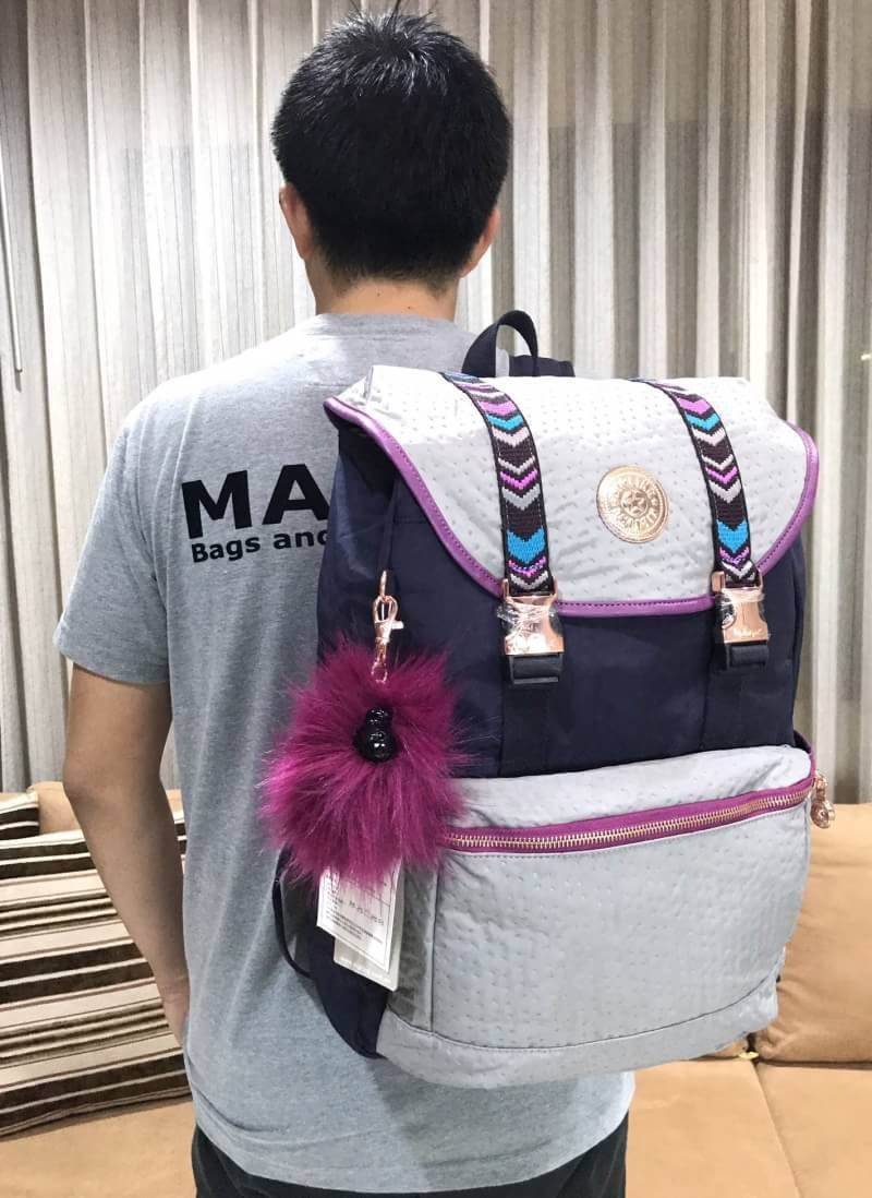 ห้ามพลาด..พร้อมส่งความสวย! NEW ARRIVAL! KIPLING EXPERIENCE PREMIUM BACKPACK 2018 รุ่นใหม่ล่าสุดใบใหญ่วัสดุ Nylon+Polyester100% น้ำหนักเบา Multicolor ลวดลายสวยตามคอนเซปคอลเลคชั่นใหม่ มีช่องซิปใส่ของด้านหน้า1ช่อง ช่องใส่ของด้านข้าง2ฝั่ง หัวซิปโลโก้เเบรนด์หร