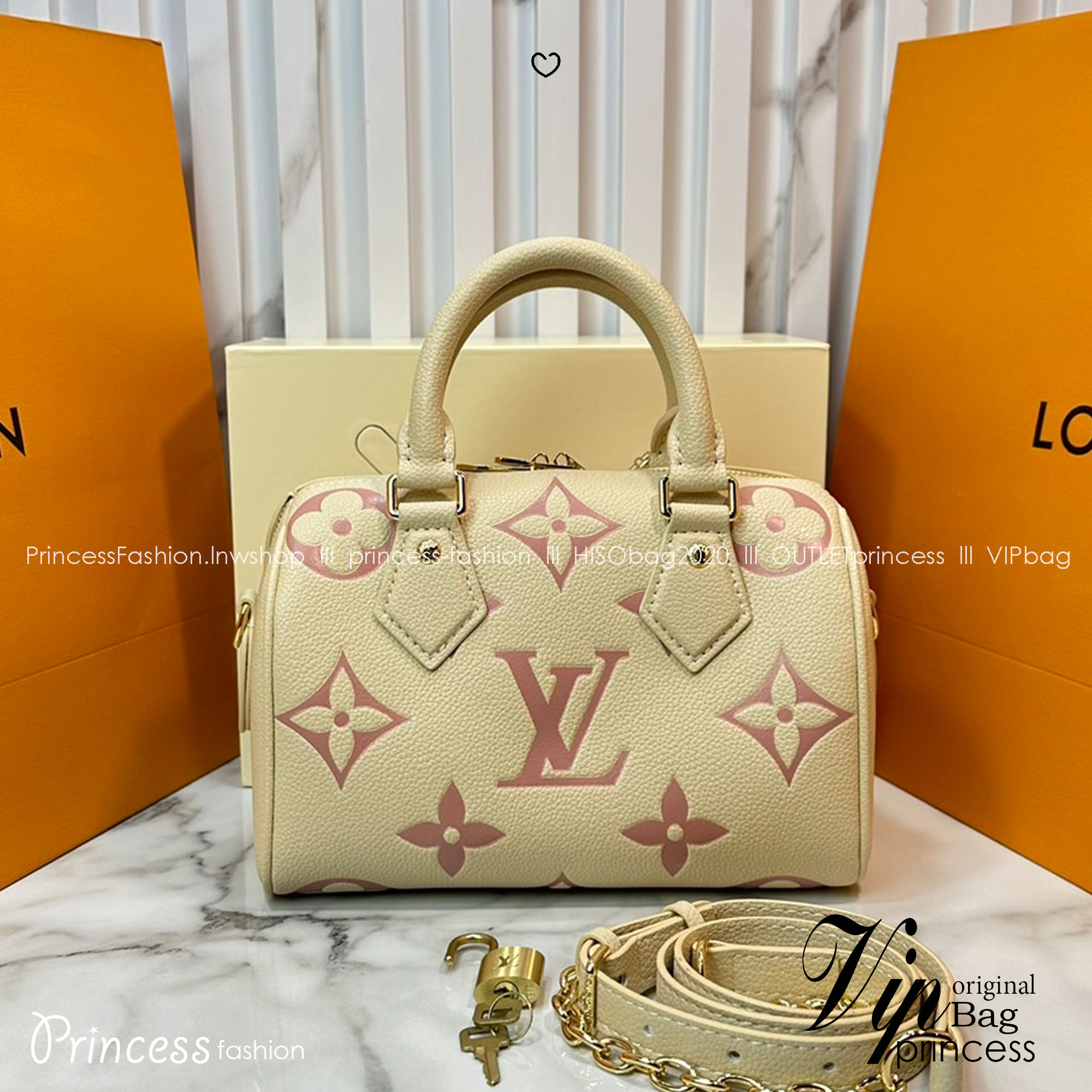 LV Speedy Bandoulière 20 Bag Monogram Empreinte Leather กระเป๋าสะพายทรงสปีดี้คลาสสิค สวยหรู กระเป๋าทรงหมอน รุ่นท็อปฮิต มีกุญแจล็อค