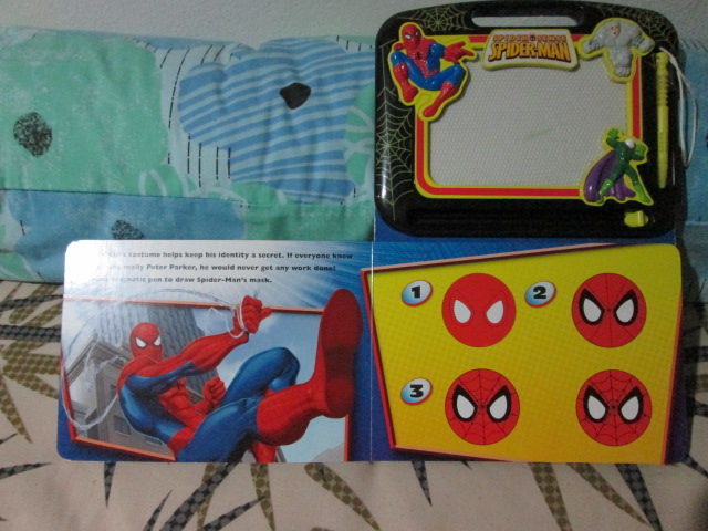Spider Sense Spider-Man หนังสือพร้อมที่เขียนค่ะ