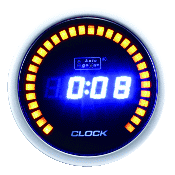 นาฬิกา ดิจิตอล digital clock 52mm