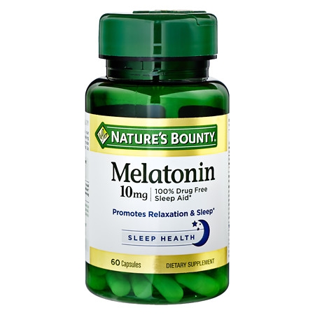 (Pre-order) Nature's Bounty Melatonin, 10 mg, 60 Capsules