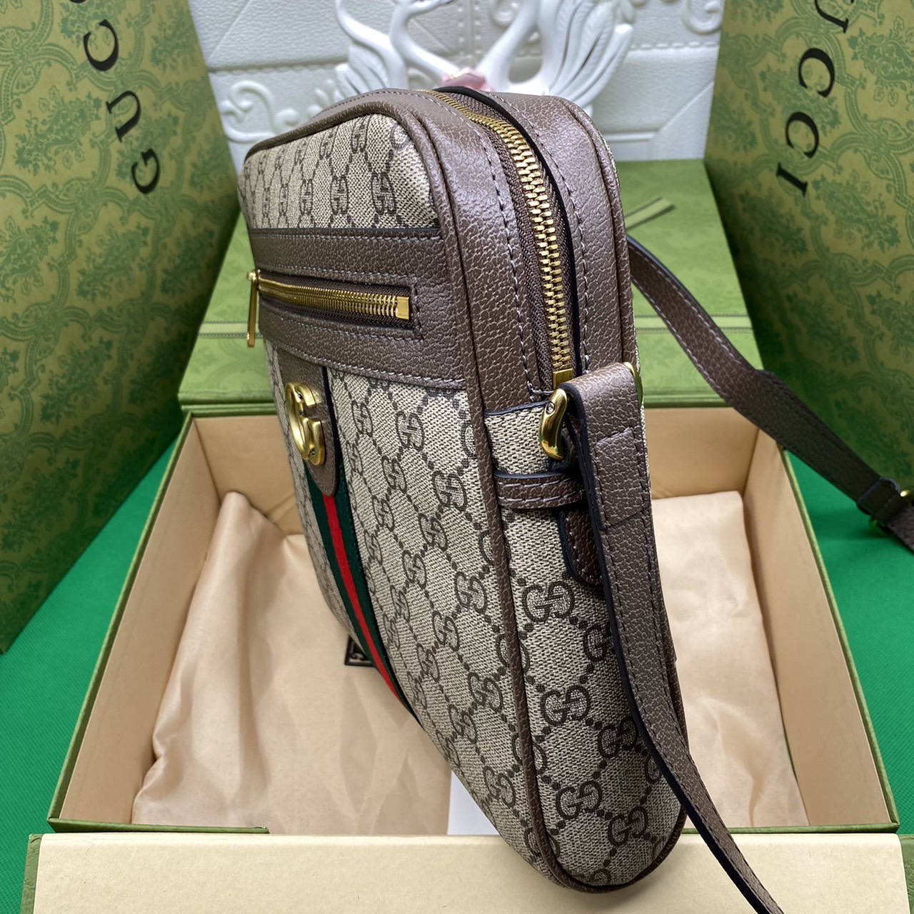 หนังแท้ GUCCI Ophidia GG small messenger bag พร้อมส่งที่ไทย