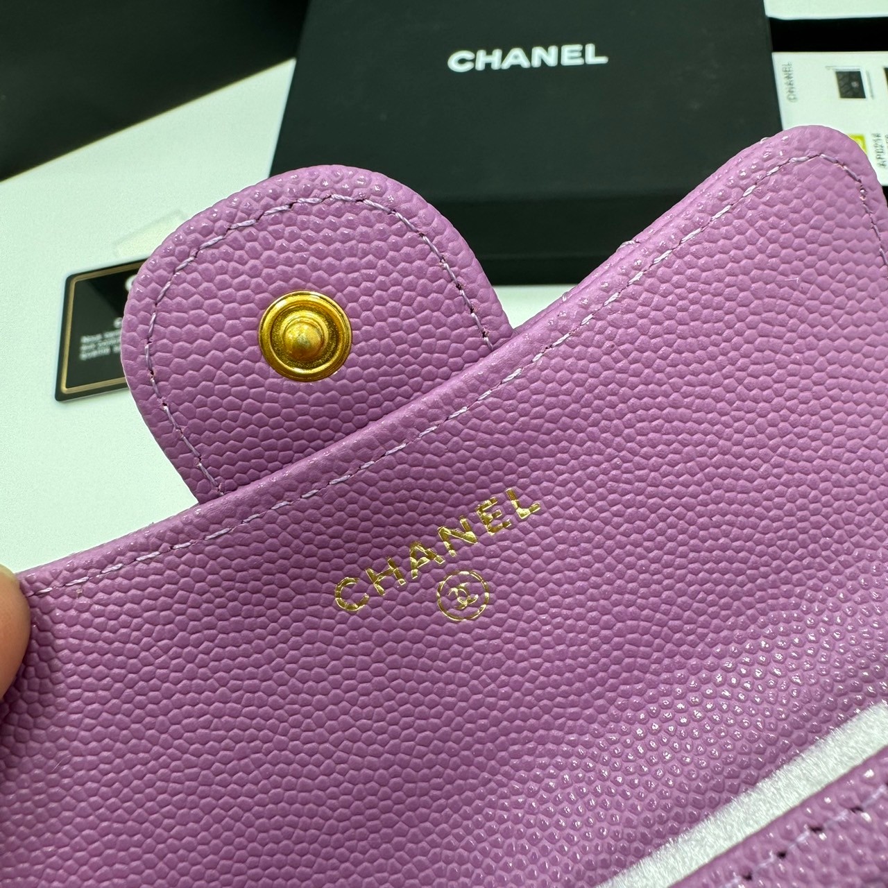 พร้อมส่ง 7 สี CHANEL WALLET กระเป๋าสตางค์รุ่นยอดนิยมใบสั้น เกรดออริ 1:1 ใช้งานต่างประเทศได้ ภาพถ่ายจากงานขายจริง