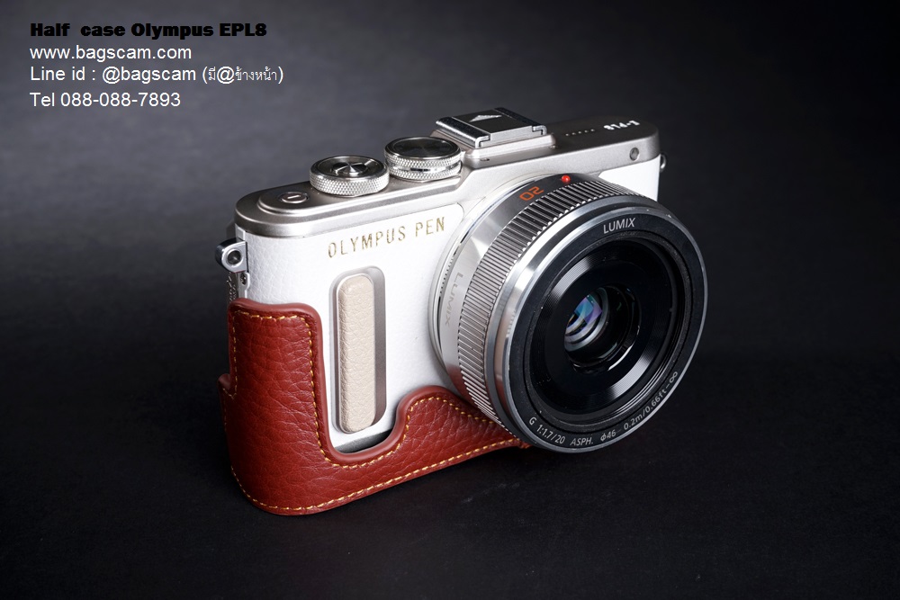 เคสกล้อง Olympus EPL8 หนังแท้