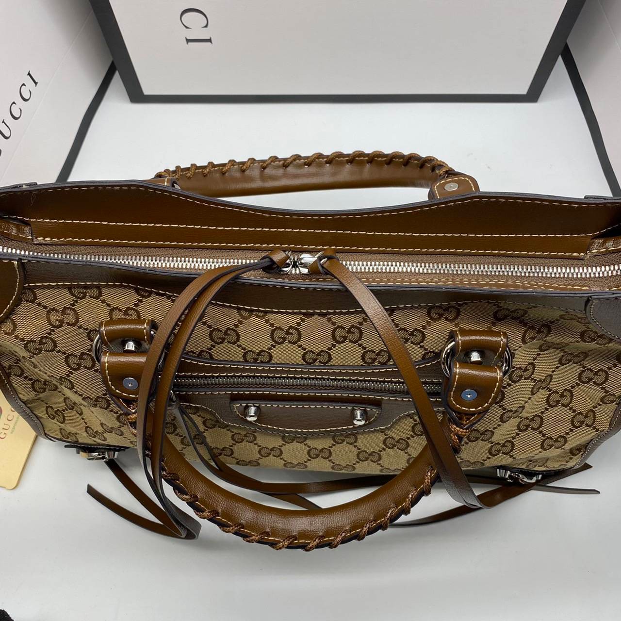 VIP 】หนังแท้ Gucci The Hacker Project medium Neo Classic bag พร้อมส่งที่ไทย