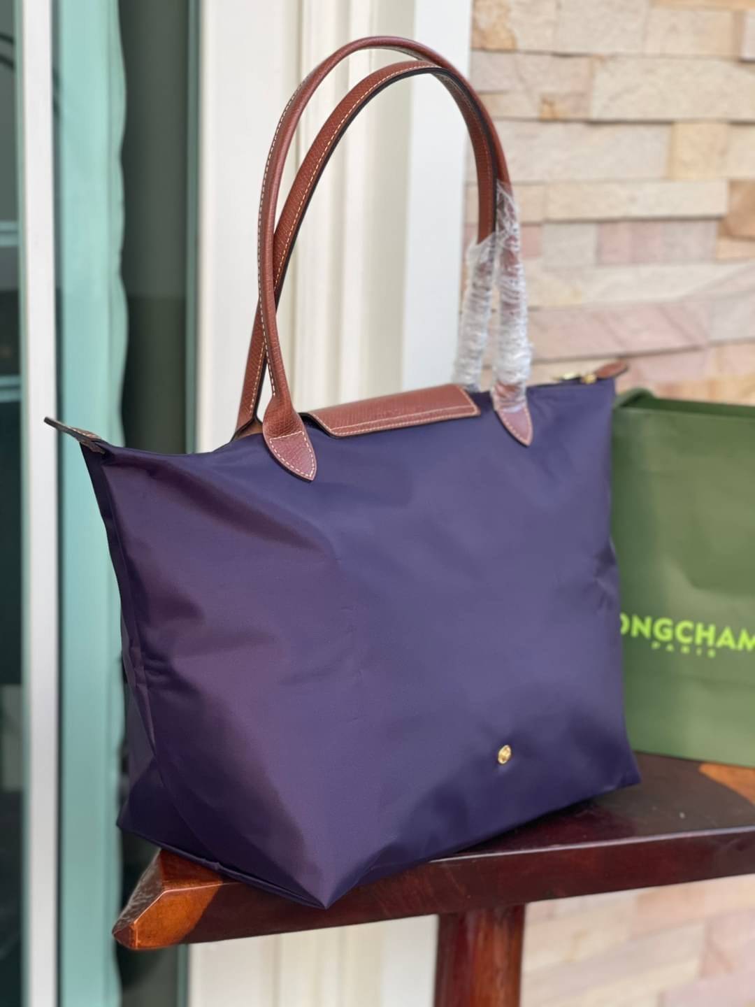 ของแท้ 💯% LONGCHAMP LE PLIAGE ORIGINAL SHOULDER BAG L ( หูยาว )กระเป๋าสะพายไหล่ รุ่น Original มีเอกลักษณ์อันโดดเด่นของรุ่นไอคอนนิคของ Longchamp อย่าง Le Pliage