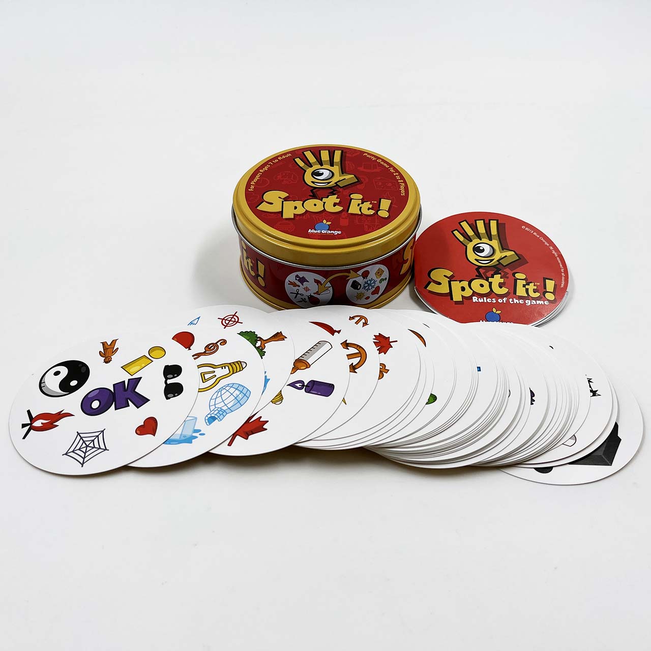 การ์ดเกมSpot it เกมจับคู่การ์ด
