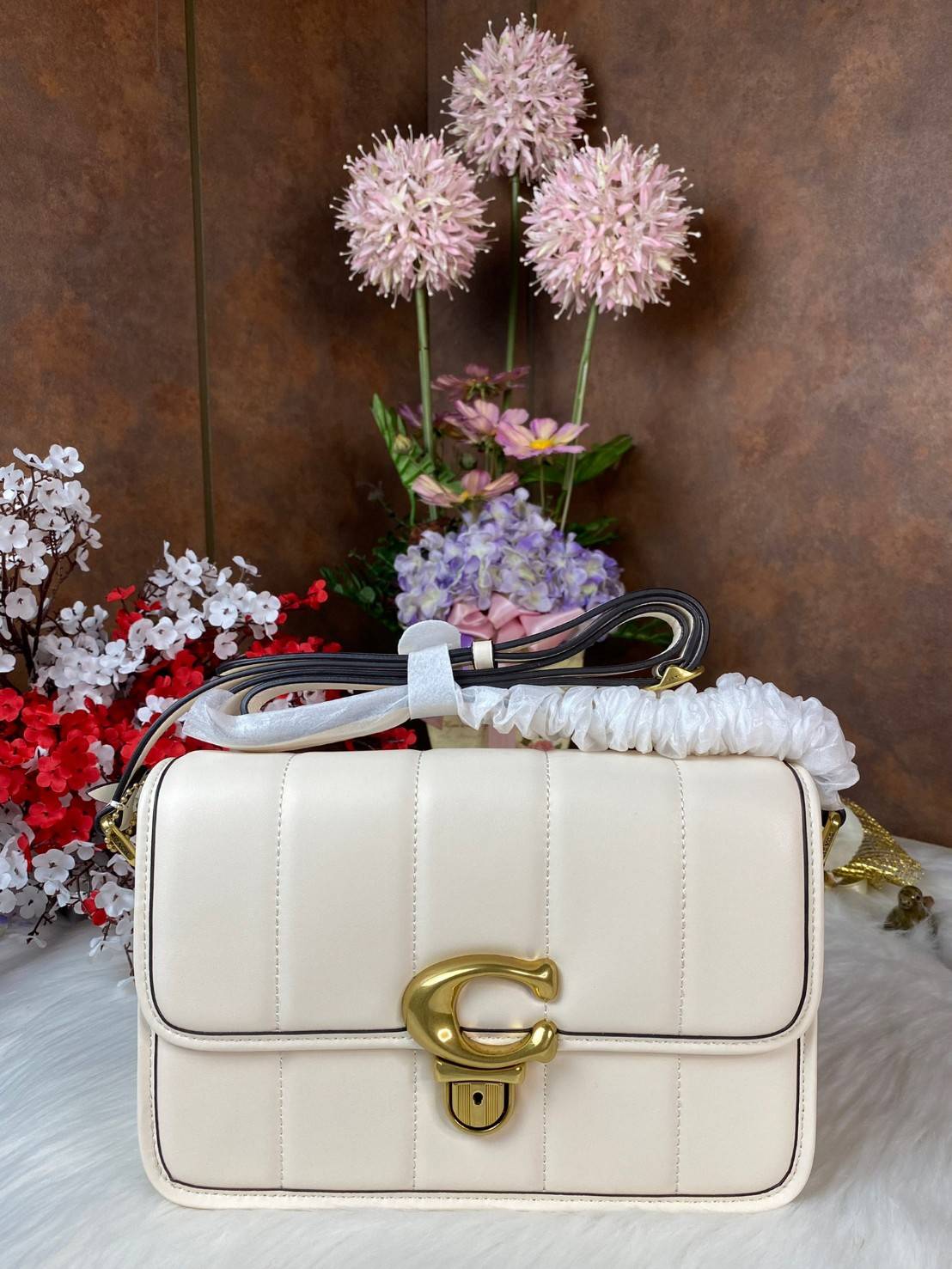 Coach Studio Shoulder Bag With Quilting c7725 พร้อมส่งที่ไทย