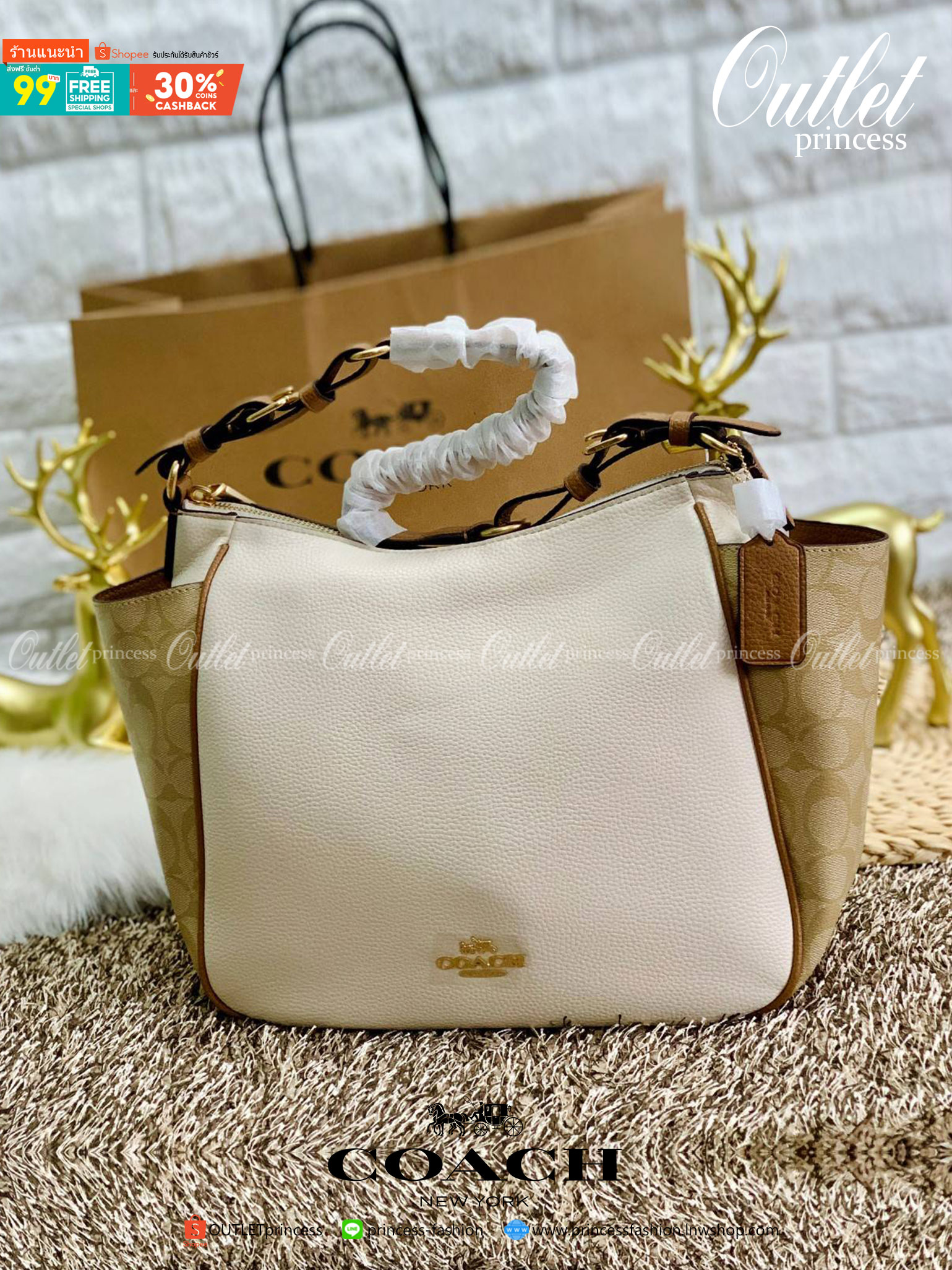 สินค้าออกใหม่ พร้อมคอลเลคชั่นสีใหม่ล่าสุดค่ะ! COACH RORI SHOULDER BAG ((C2855)) พร้อมส่งที่ไทย สวยก่อนใครแน่นอนค่ะ! กระเป๋าสะพายไหล่ หนังแท้ชั้นดีที่สุด หนังนิ่ม ทรงสวย หลงรักแน่นอนค่ะ