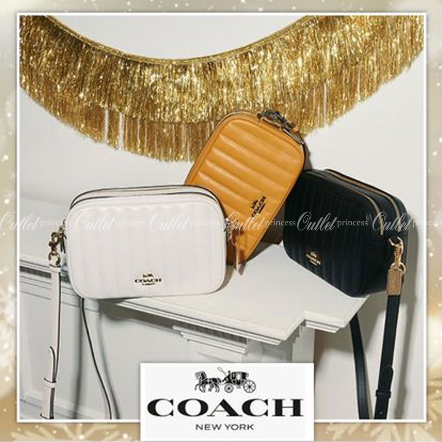COACH C1569 JES CROSSBODY WITH LINEAR QUILTING ใหม่ล่าสุด!! กระเป๋าสะพายข้าง รุ่น 2 ซิป ใบใหญ่จุใจ ดีไซน์ใหม่ เพิ่มลูกเล่นให้ดูหรูหรายิ่งขึ้น วัสดุหนังสังเคราะห์บุเป็นลายเส้นสวยงาม เปิด-ปิดด้วยซิป 2 ช่องหลัก ใช้งานง่าย ทรงสวยมากๆรุ่นนี้ มาพร้อมสายสะพาย cr