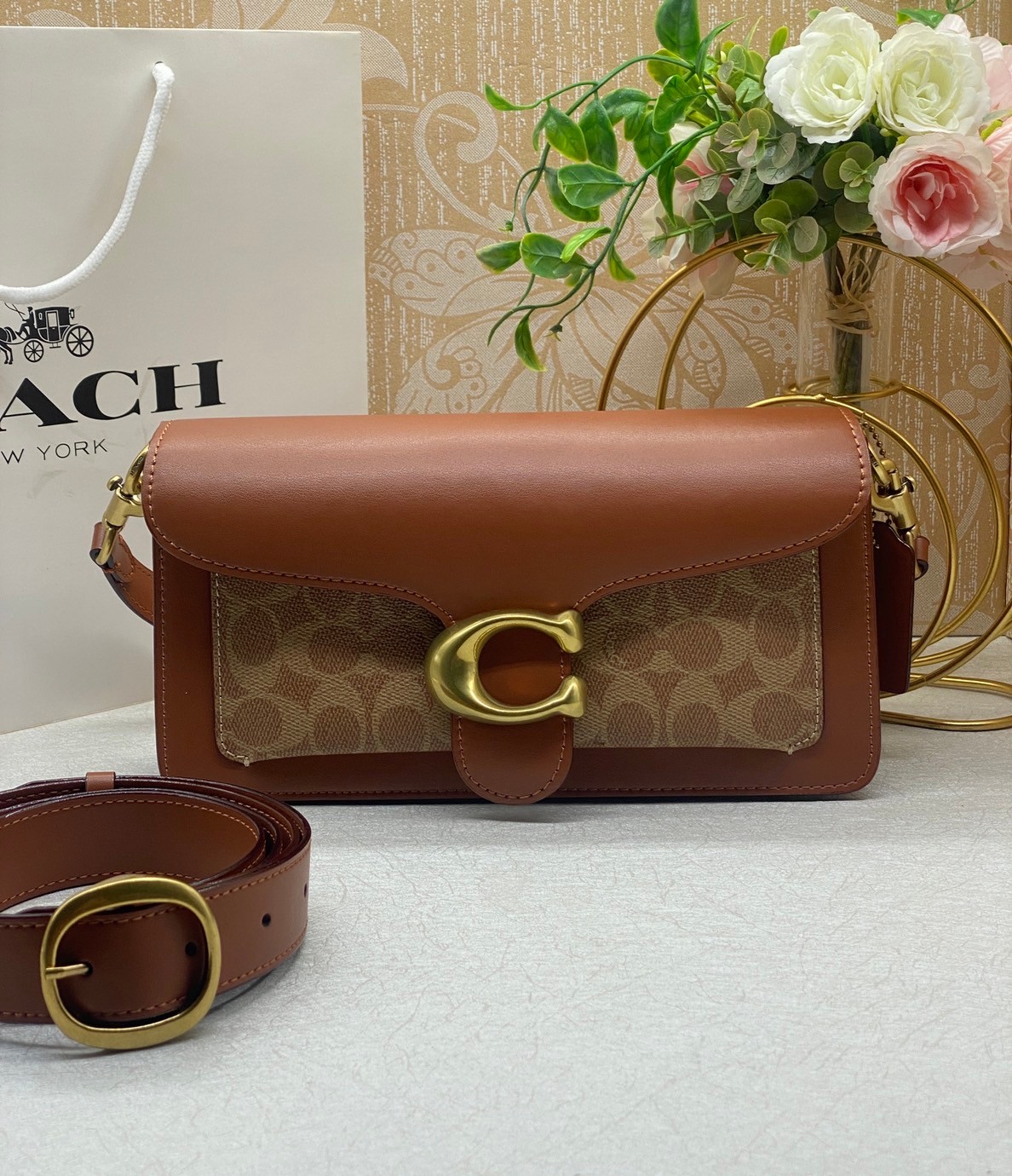 COACH TABBY CROSSBODY WRISTLET 26cm สีใหม่ล่าสุด ต้อนรับสงกรานต์นี้ รุ่นนี้ต้องเข้าแล้ว พกพาได้ตลอดวันเลย ห้ามพลาดค่ะ!