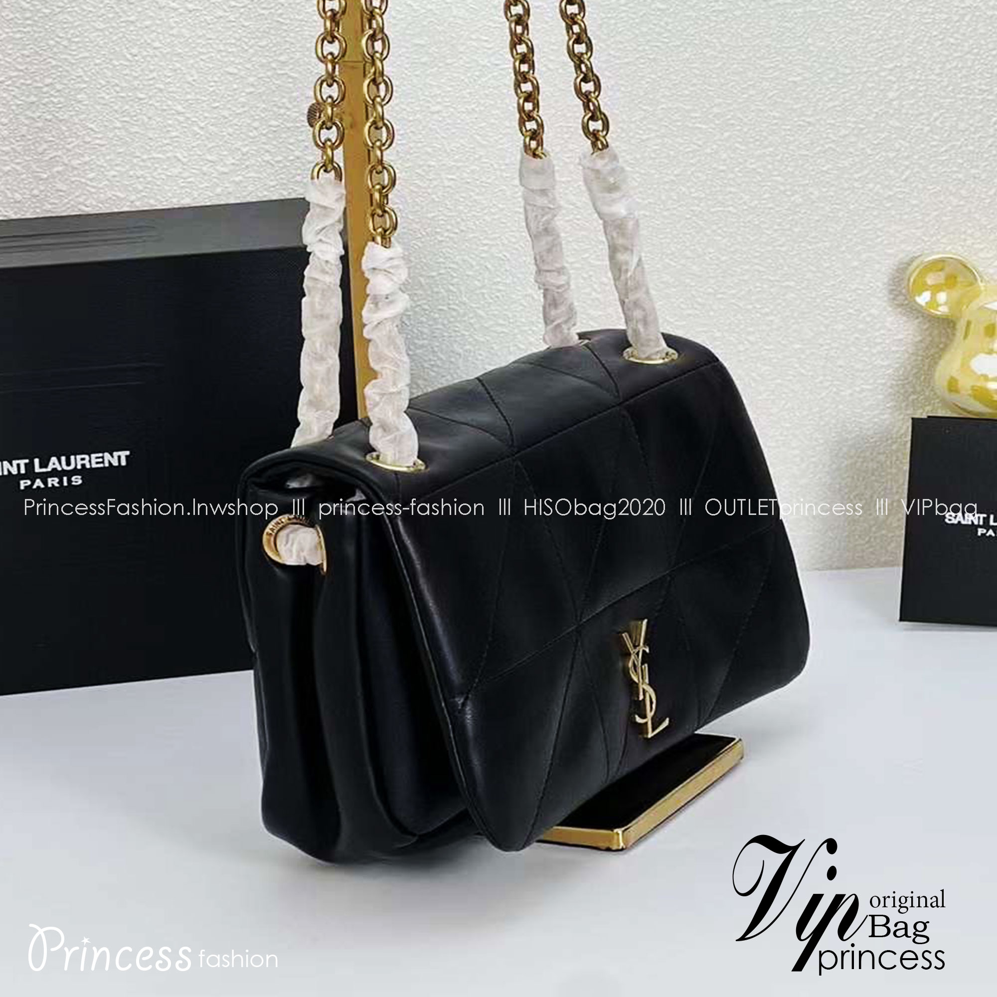 YSL SMALL JAMIE LEATER BAG 25cm กระเป๋าสะพาย เกรดหนังสวยเต็มใบ เกรดออริ 1:1 ใช้งานต่างประเทศได้