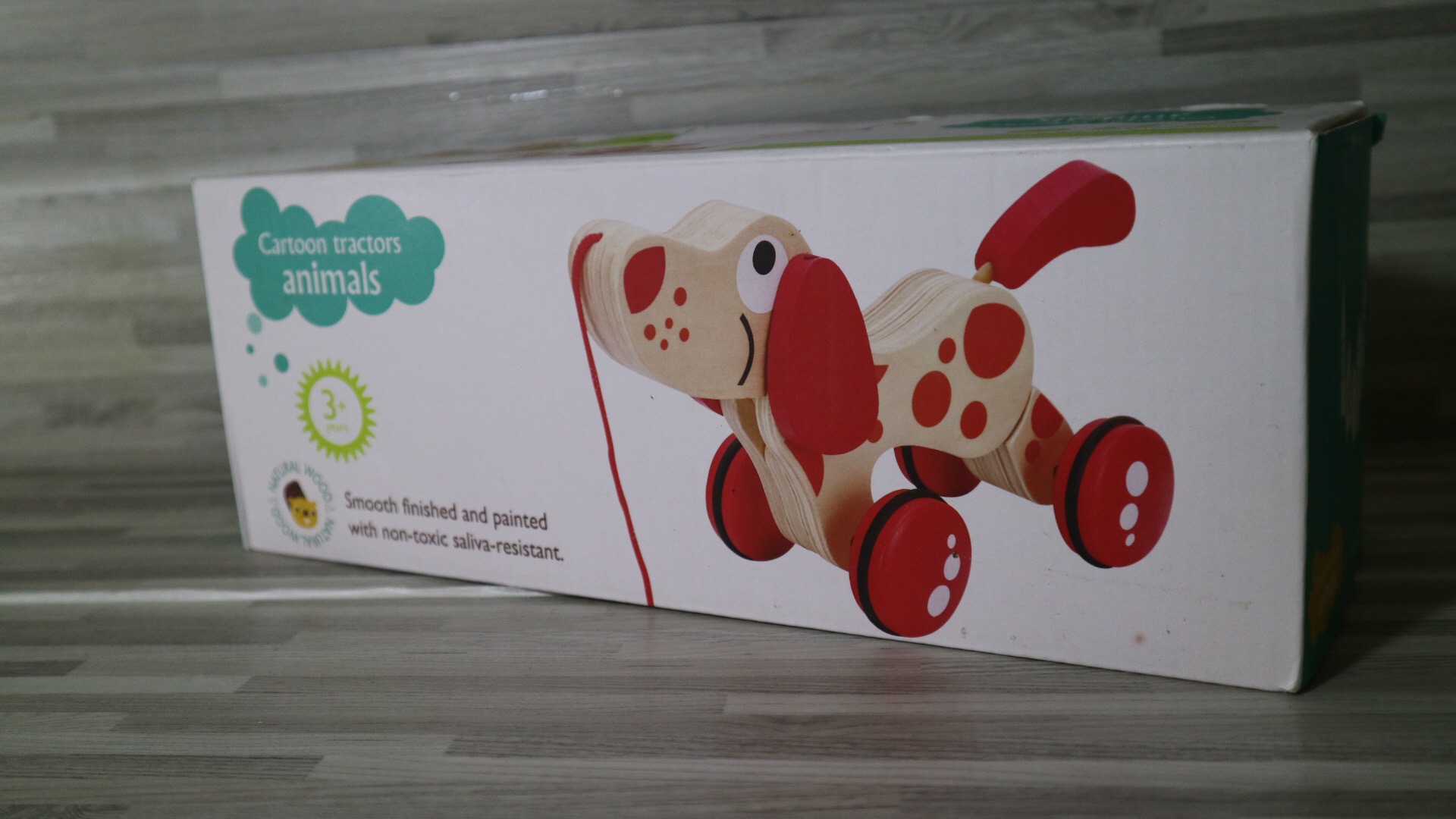 ตุ๊กตาสัตว์ล้อเลื่อน