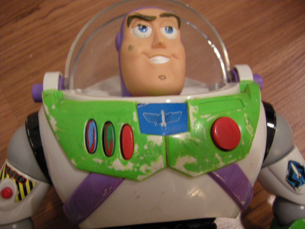 Toy Story Power Up Buzz Lightyear Talking Action Figure