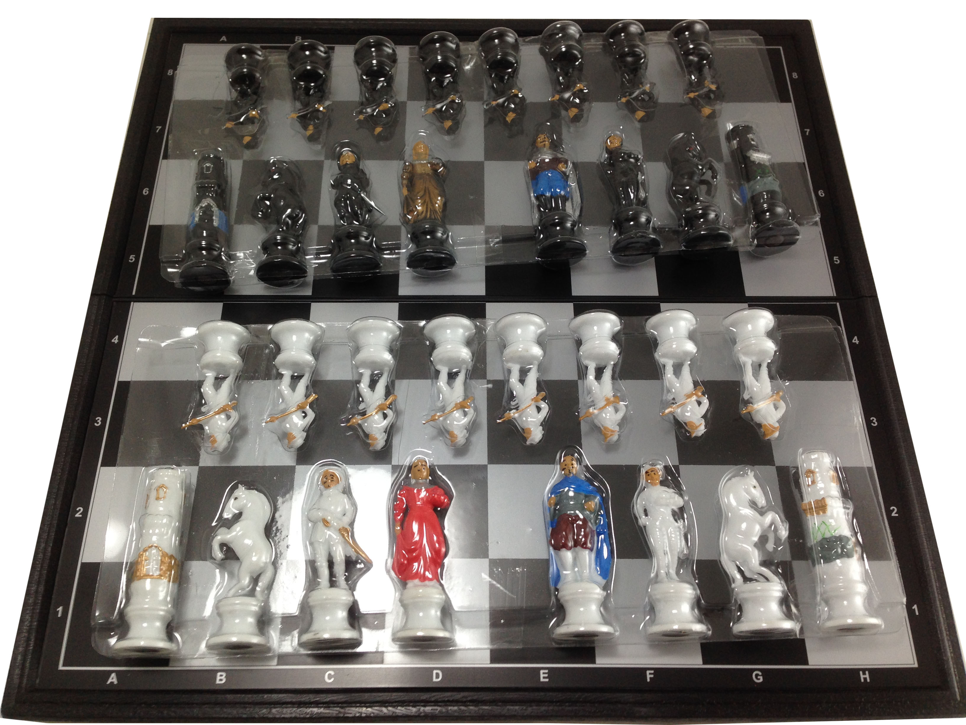 หมากรุกฝรั่งแม่เหล็กตัวเดินคาแล็กเตอร์ยุคกลาง(CH350589)