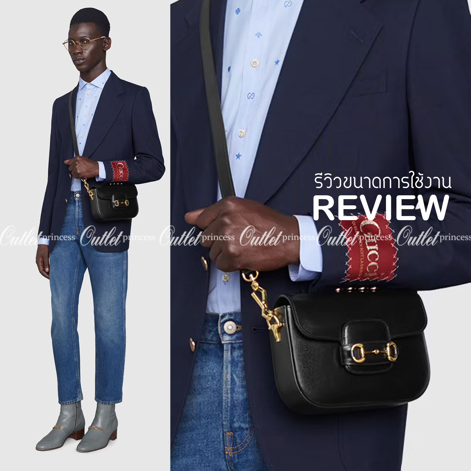 VIP GIFT 】หนังแท้ GUCCI Gucci Horsebit 1955 mini bag ที่สุดของรุ่นที่ฮอตหนักมาก คอลเลคชั่นที่ยอดขายดีตั้งแต่วันแรกที่ลง shop ด้วยรูปทรงที่กะทัดรัด ตอบโจทย์ได้ทุกลุค ทุกไลฟ์สไตล์ ใช้งานได้ง่ายคล่องตัว เรียกได้ว่าใครไม่มีได้ยังไง สวยขนาดนี้!!