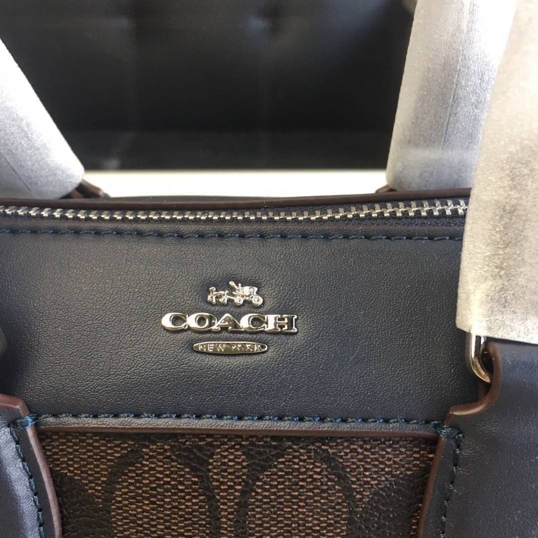 ของแท้ COACH Bennett Satchel In Signature Canvas