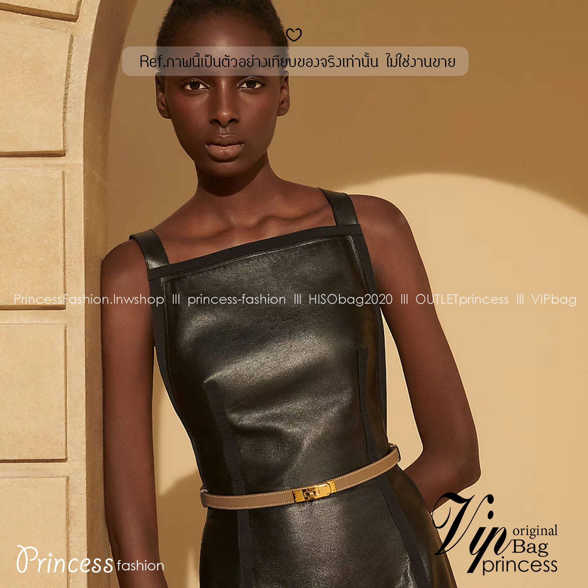 TOP ORI | Hermes Kelly 18 belt leather เข็มขัดแอเมสเกรดเทียบแท้ หนังแท้ full box set