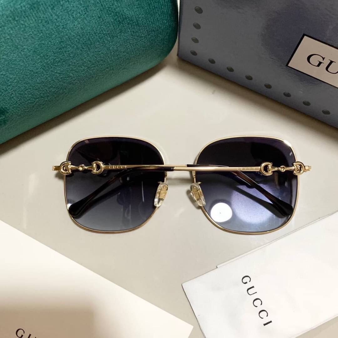 GUCCI SUNGLASSES แว่นตากันแดดชาแนล เกรดออริจินอล 1:1 งานสวยสุด คุณภาพดี Hi-quality กันแดดเต็มประสิทธิภาพ UV protection ภาพถ่ายจากสินค้าจริง