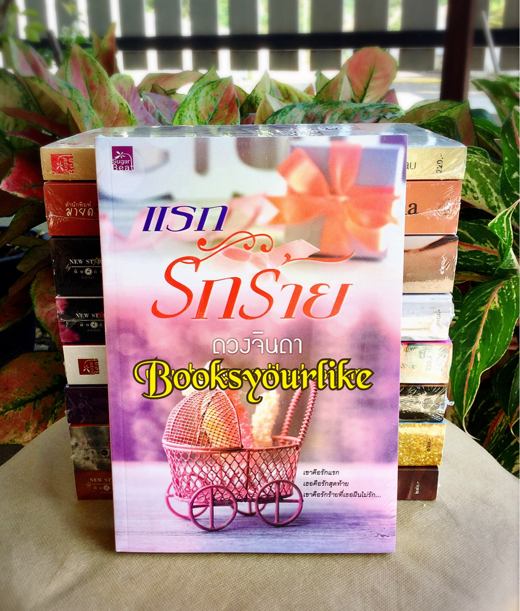 แรกรักร้าย ,ผู้แต่ง,ดวงจินดา สนพ สถาพร ชูก้าบีท หนังสือใหม่