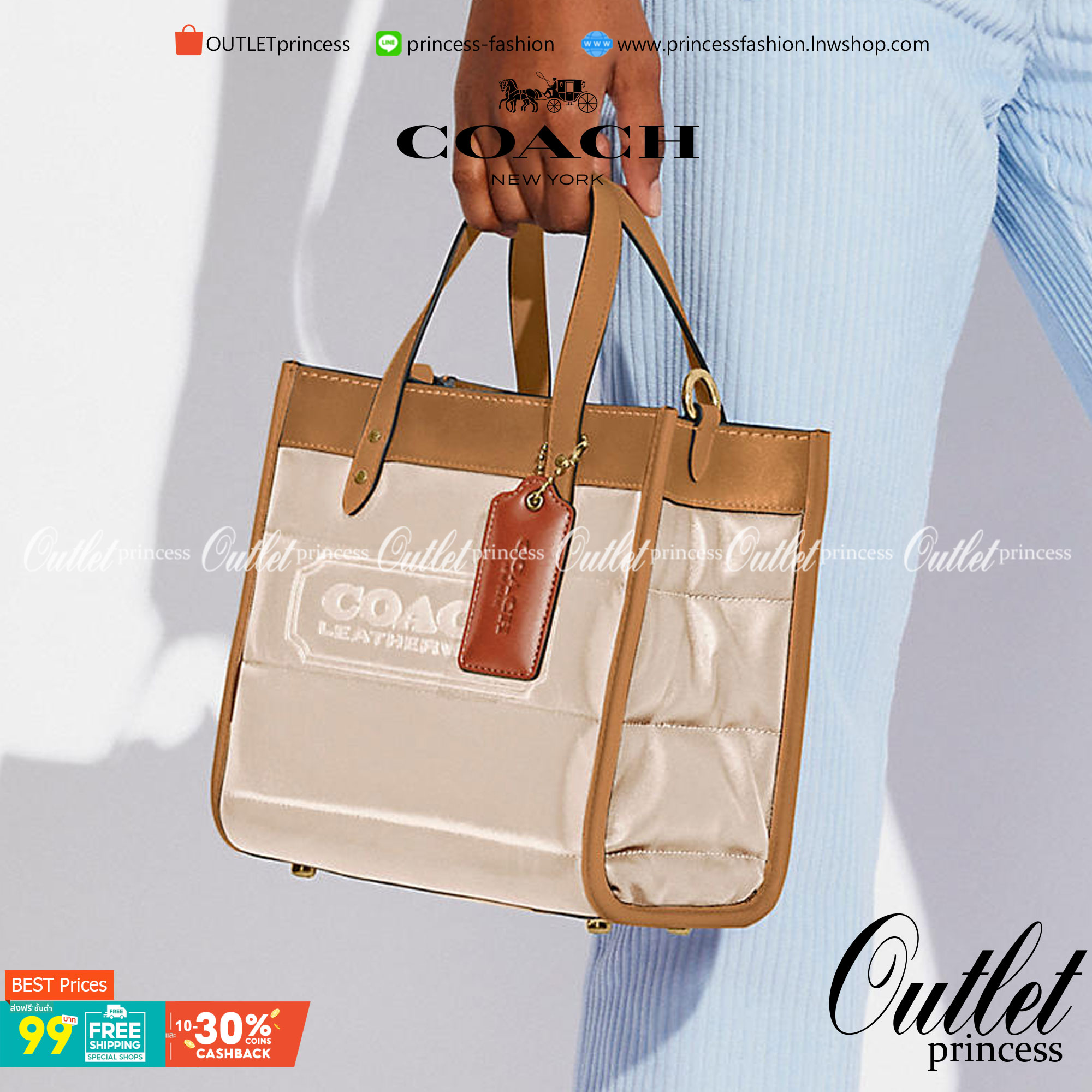 COACH CASUAL STYLE STREET STYLE 2WAY PLAIN LEATHER ELEGANT STYLE (C6958 C6852) 🌺 ที่สุด! ของที่สุด!! กระเป๋าถือ กระเป๋าสะพายรูปทรงสุดฮิต สุดคลาสสิค รุ่น UNISEX ที่ชิคๆ สบายๆ ได้ทั้งชายและหญิง// วัสดุหนังแท้ทั้งใบ ตัดเย็บด้วยหนังเนื้อนุ่มพิเศษ หนา 