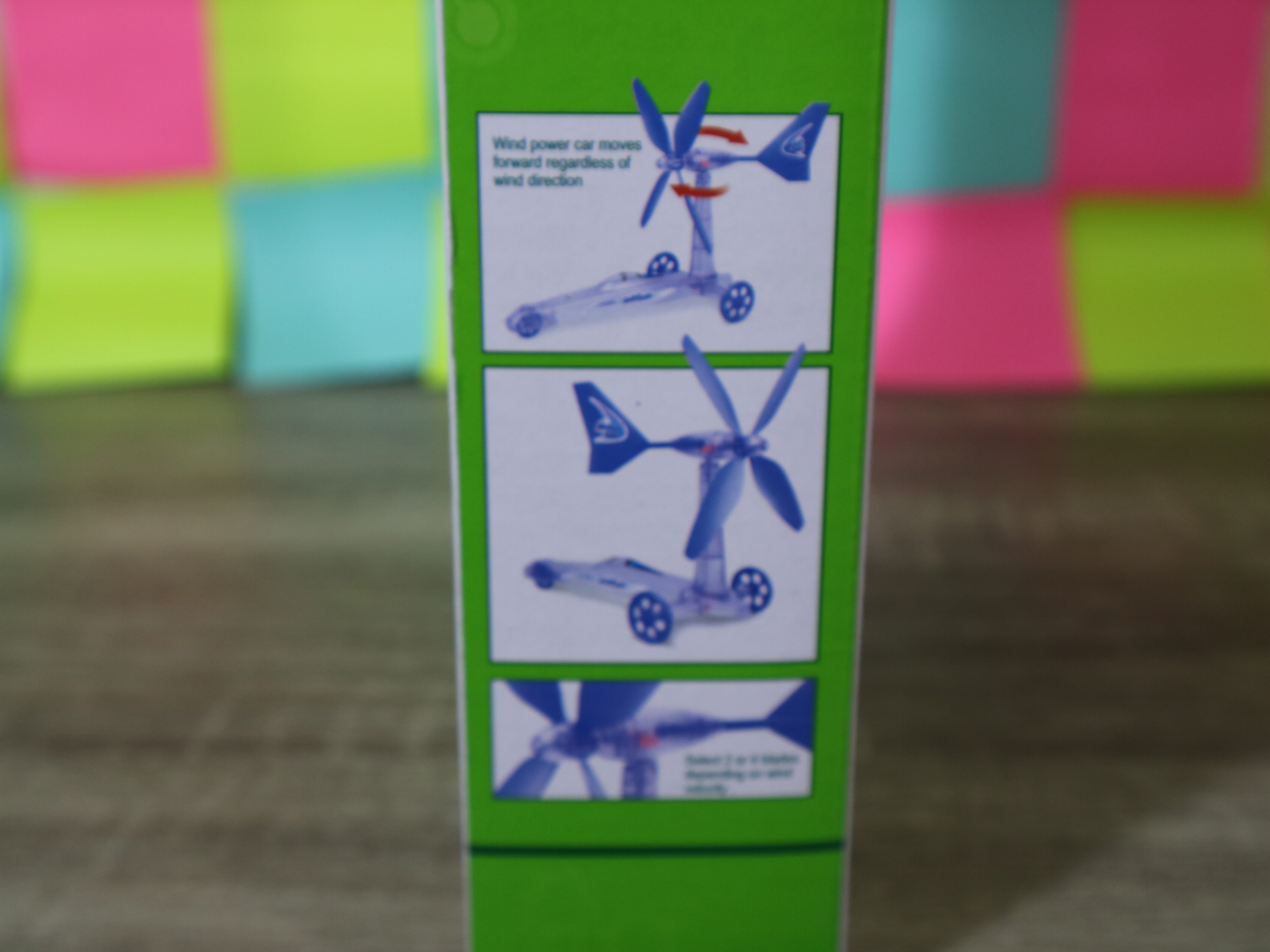 รถพลังลมDIY(No.249)