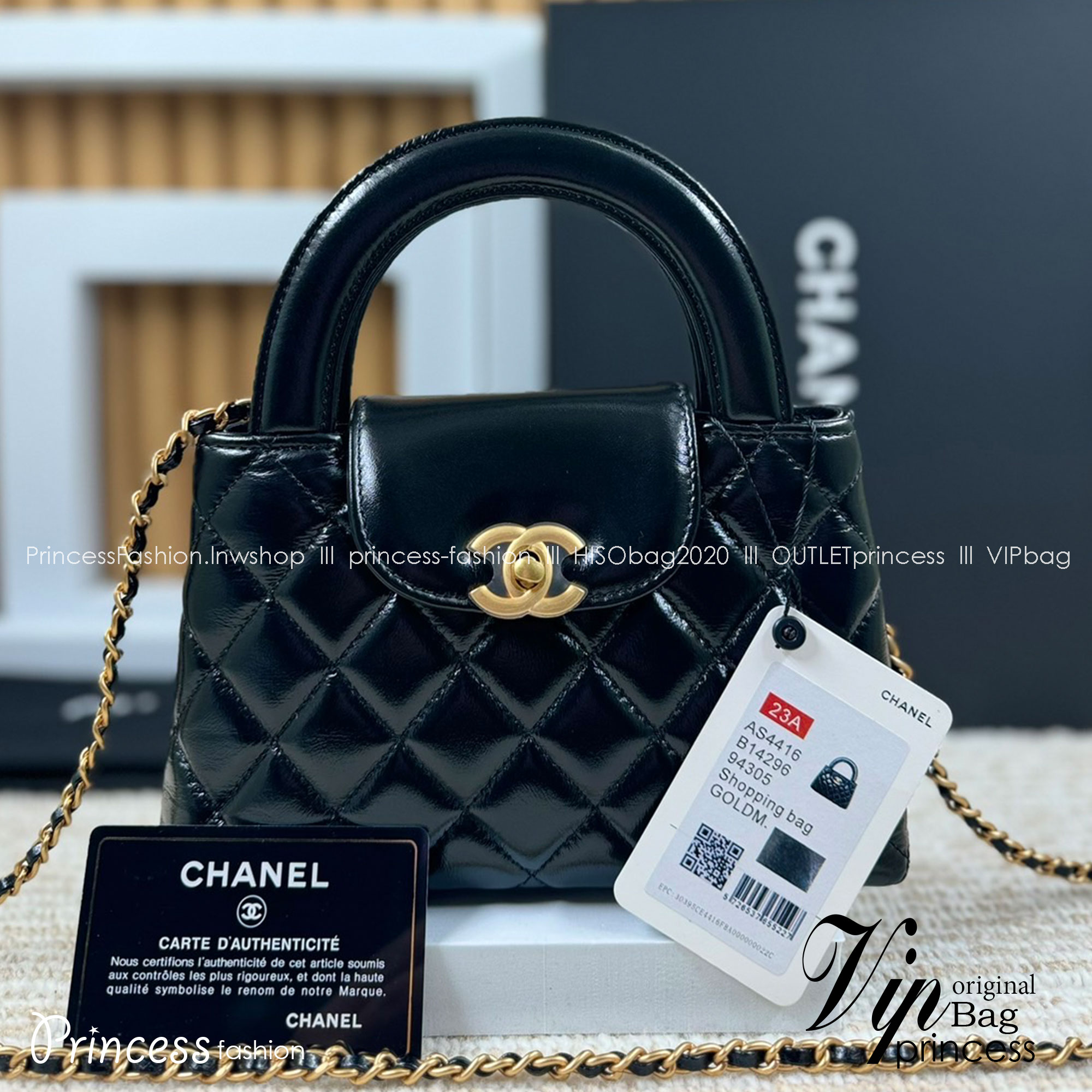 Chanel mini kelly flap bag เกรดออริ สลับแท้ 1:1 ใช้งานต่างประเทศได้