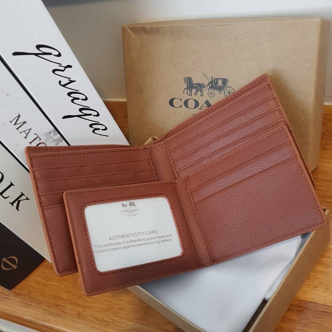 OUTLET 】พร้อมส่งเซ็ตสุดคุ้ม! มาครบ3สีขายดี เซ็ตกระเป๋าสตางค์+กระเป๋าที่ใส่บัตร แบรนด์ดังอย่าง COACH (FACTORY OUTLET) ที่มาพร้อม GIFT BOX สุดหรูอุปกรณ์ครบ! หนังลายและสีเดียวกันทั้งสองใบ ด้านในใส่บัตรได้หลายใบ พร้อมช่องใส่ธนบัตรอีกสองช่อง + ที่ใส่บัตรเพิ่ม(